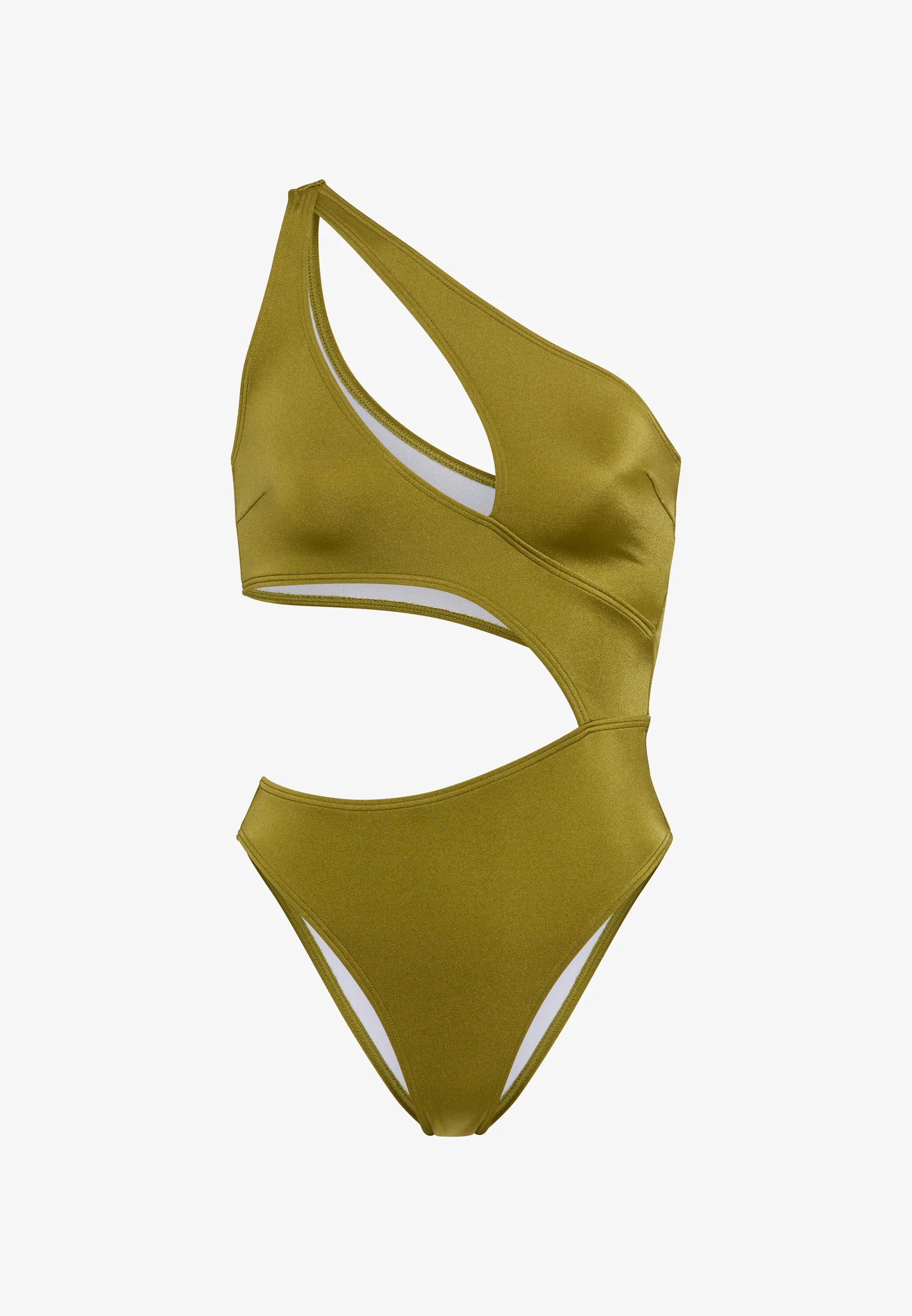 LASCANA Monokini Swimsuit – Green Moss
