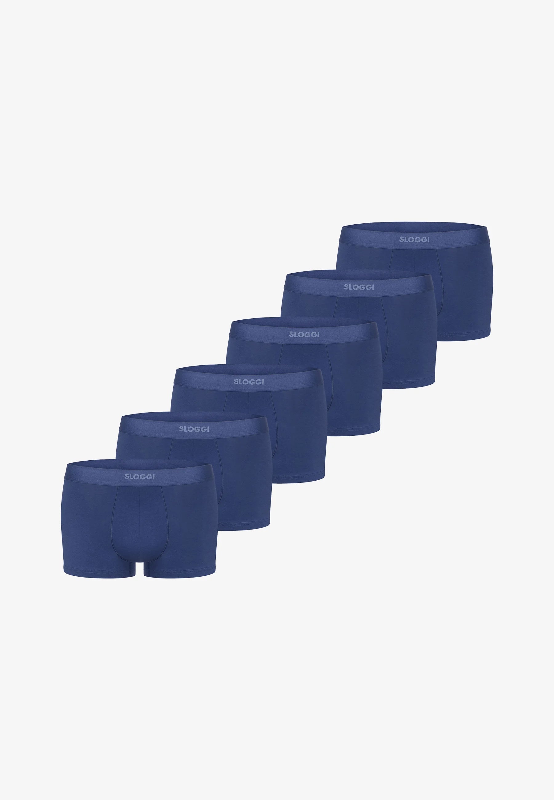 Sloggi Ever Ease Hipster Trunks 6 Pack – Deep Colours