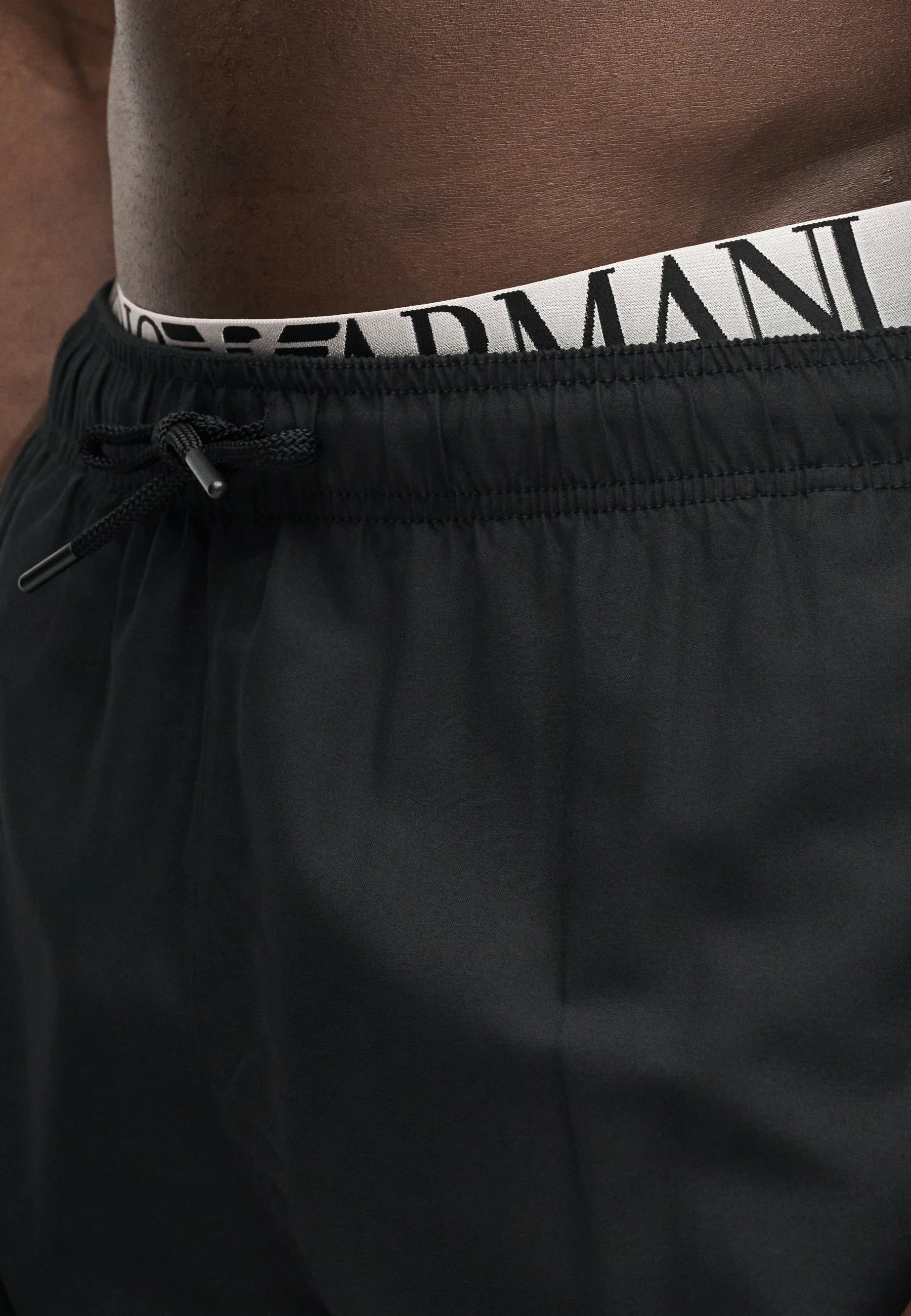 Emporio Armani EA7 Logoband Swimming Shorts – Black