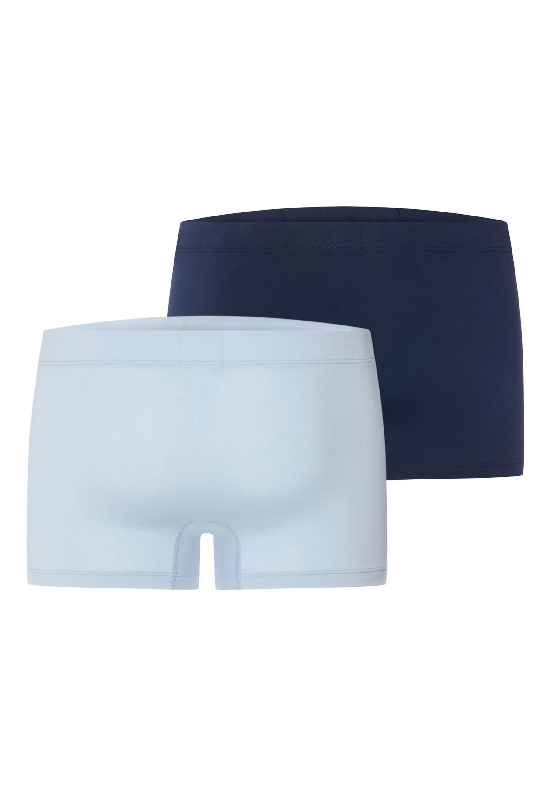 HANRO ESSENTIALS 2 Pack Trunks – Blue Lagoon, Deep Navy