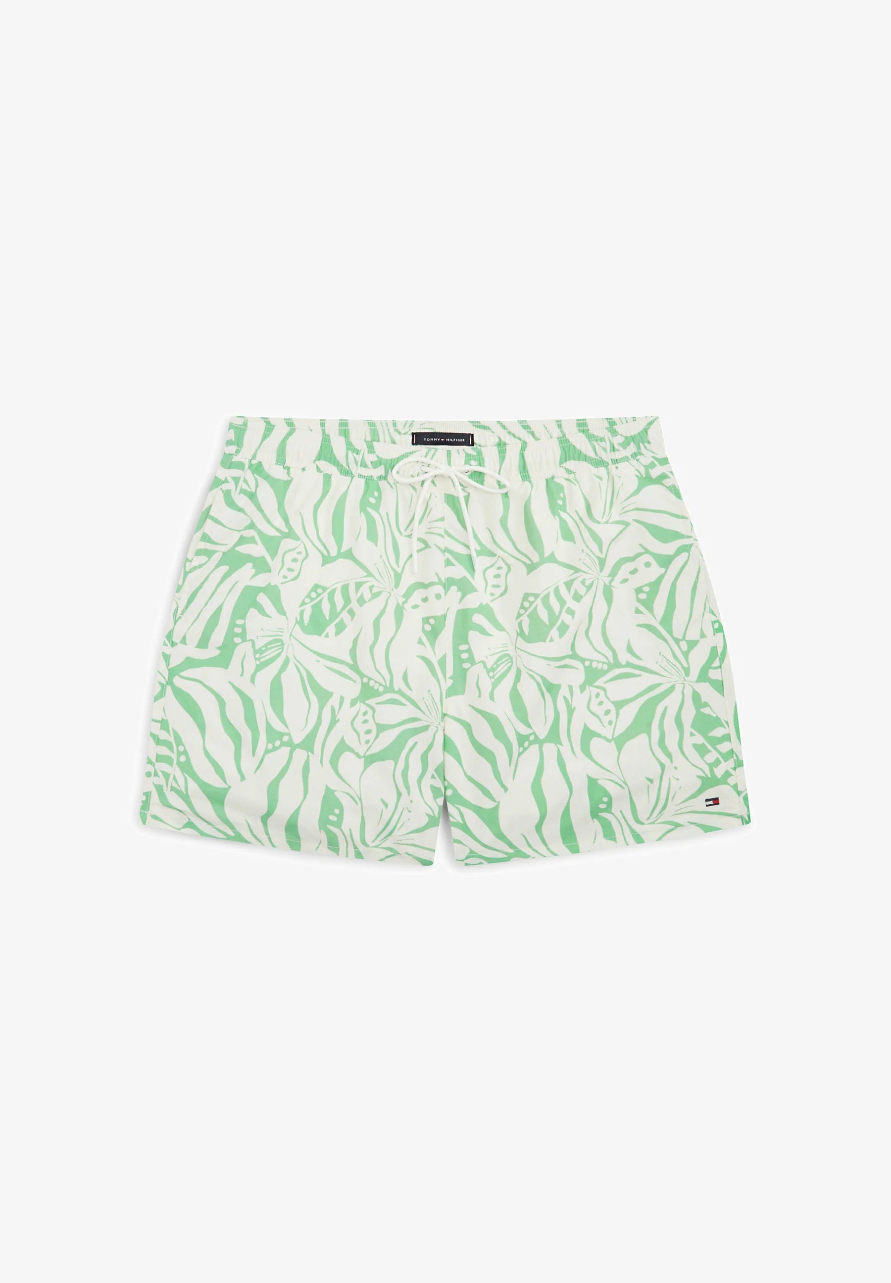 Tommy Hilfiger Swim Shorts – Abstract Floral Cut Grass