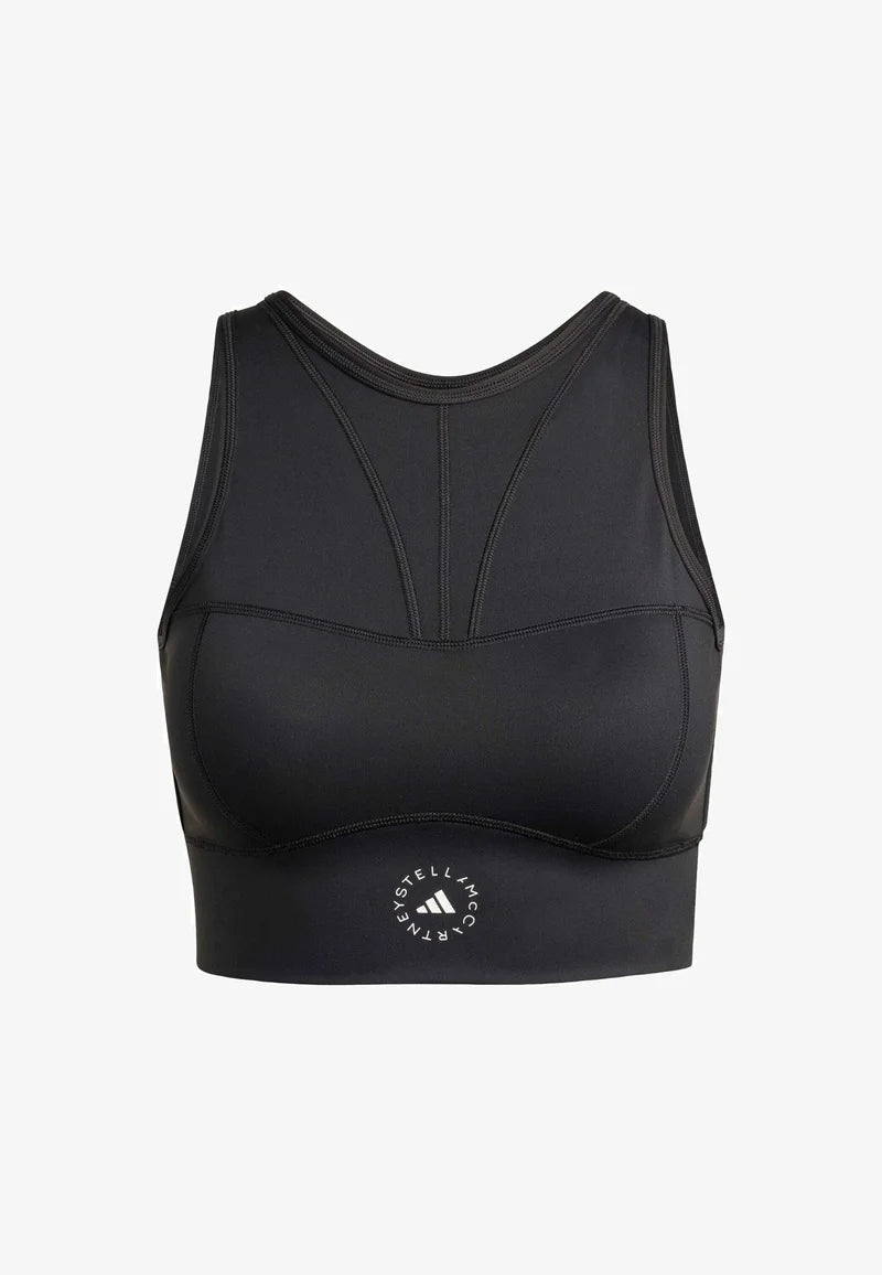 Soutien-gorge de sport Adidas by Stella McCartney Training Crop Medium Support - Noir