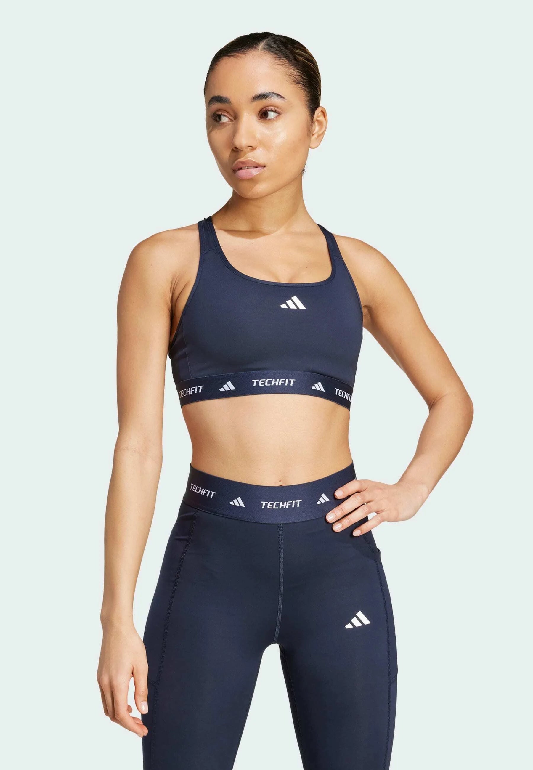 Podprsenka Adidas Performance Techfit Medium Support – Legend Ink