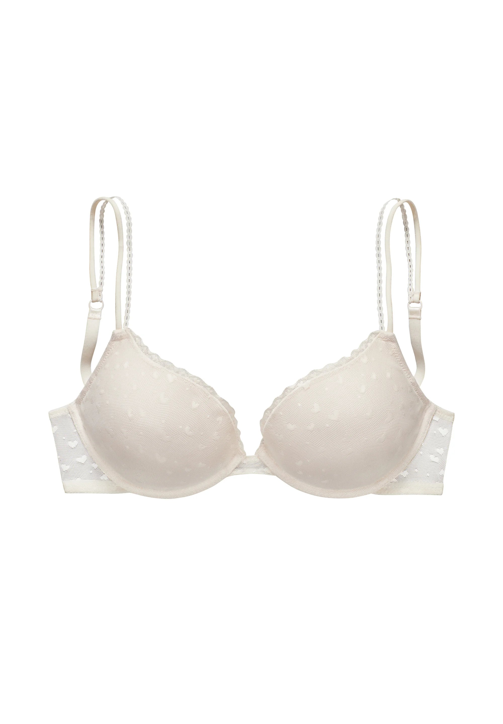 LASCANA Underwire Bra 2 Pack – White, Powder