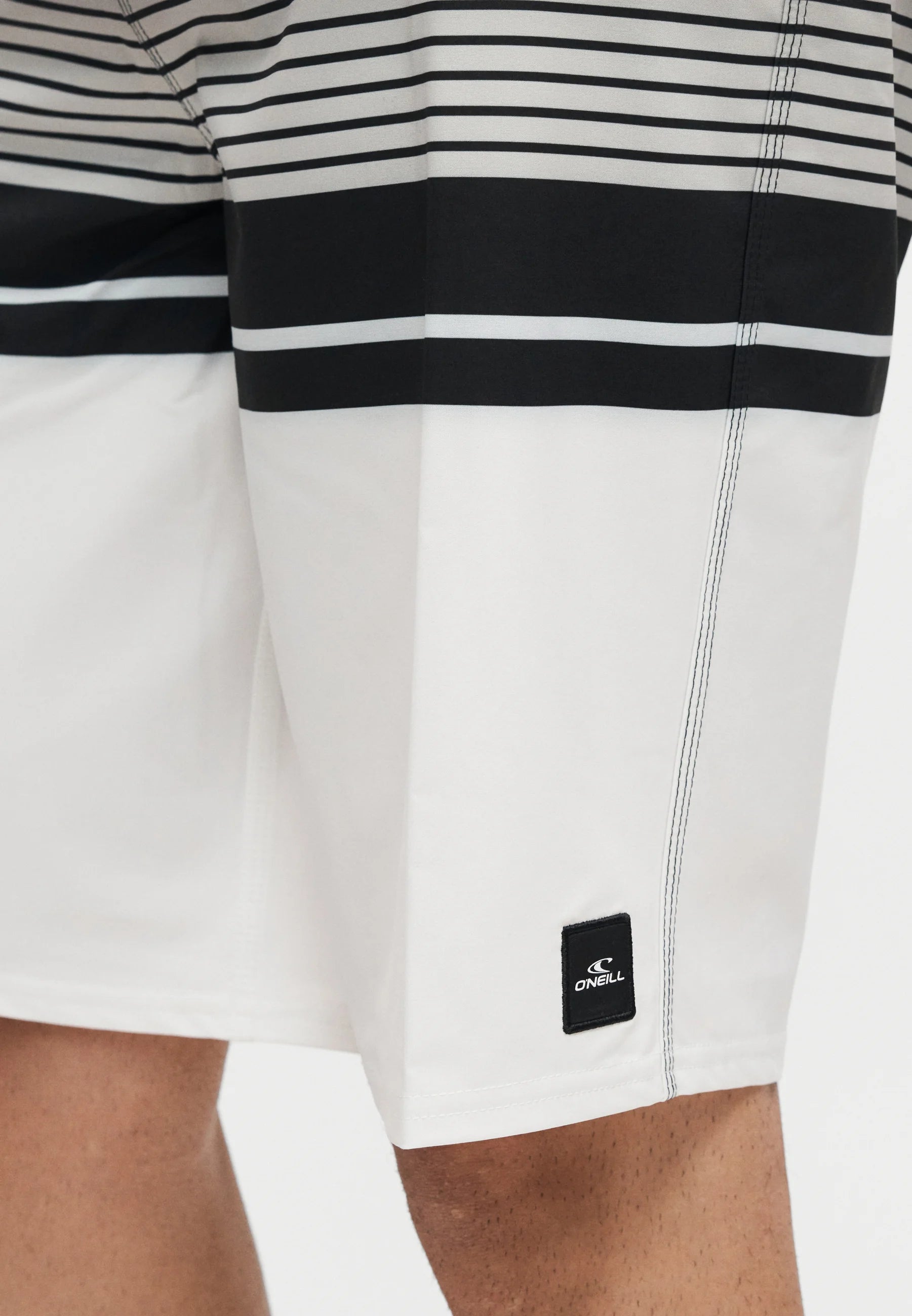 Short de bain O'Neill Lennox Stripe - Blanc