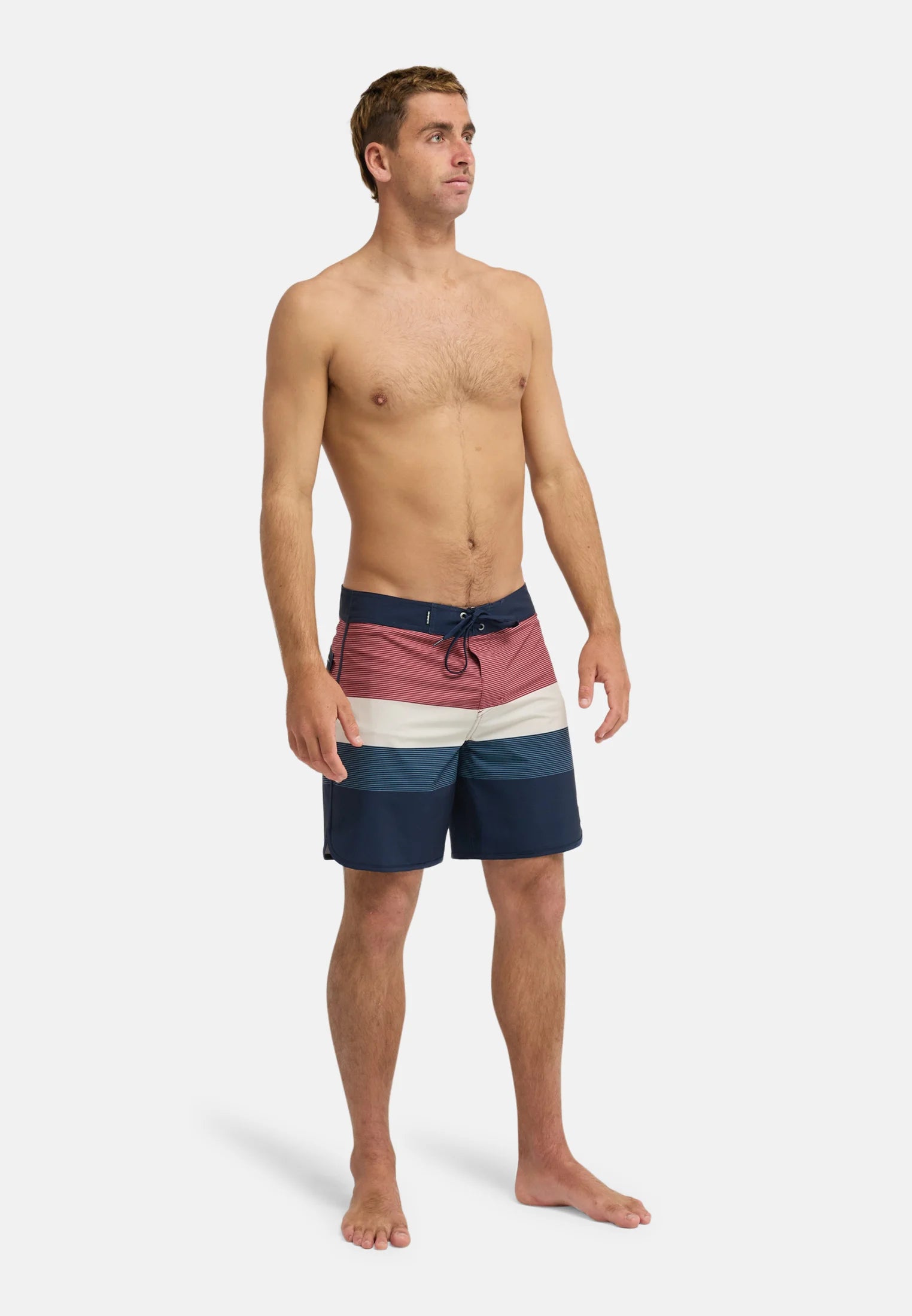 Quiksilver Surf Scallop 18 Swim Shorts – Dark Navy Tijuana