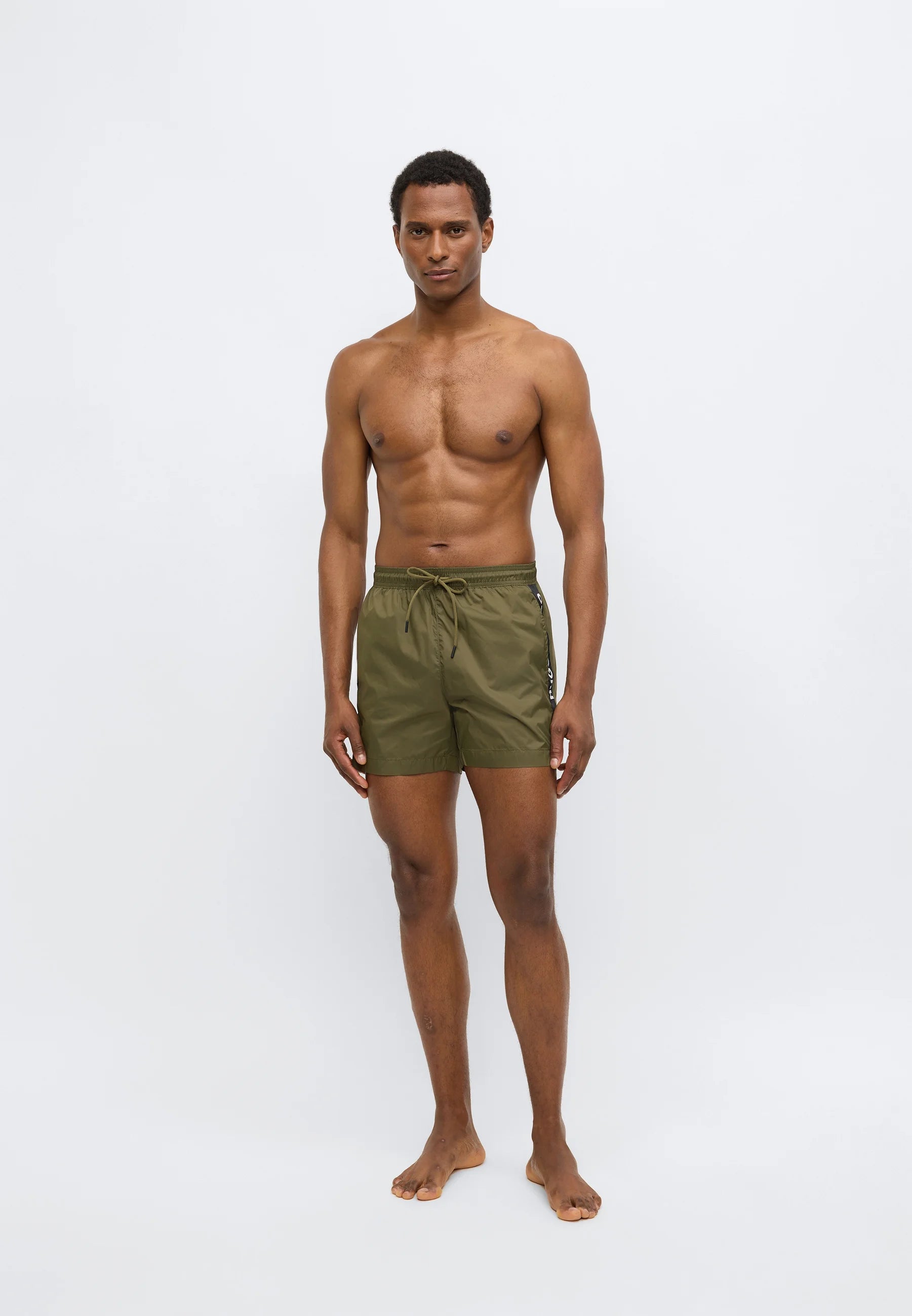 Short de bain HUGO Fab – Vert foncé