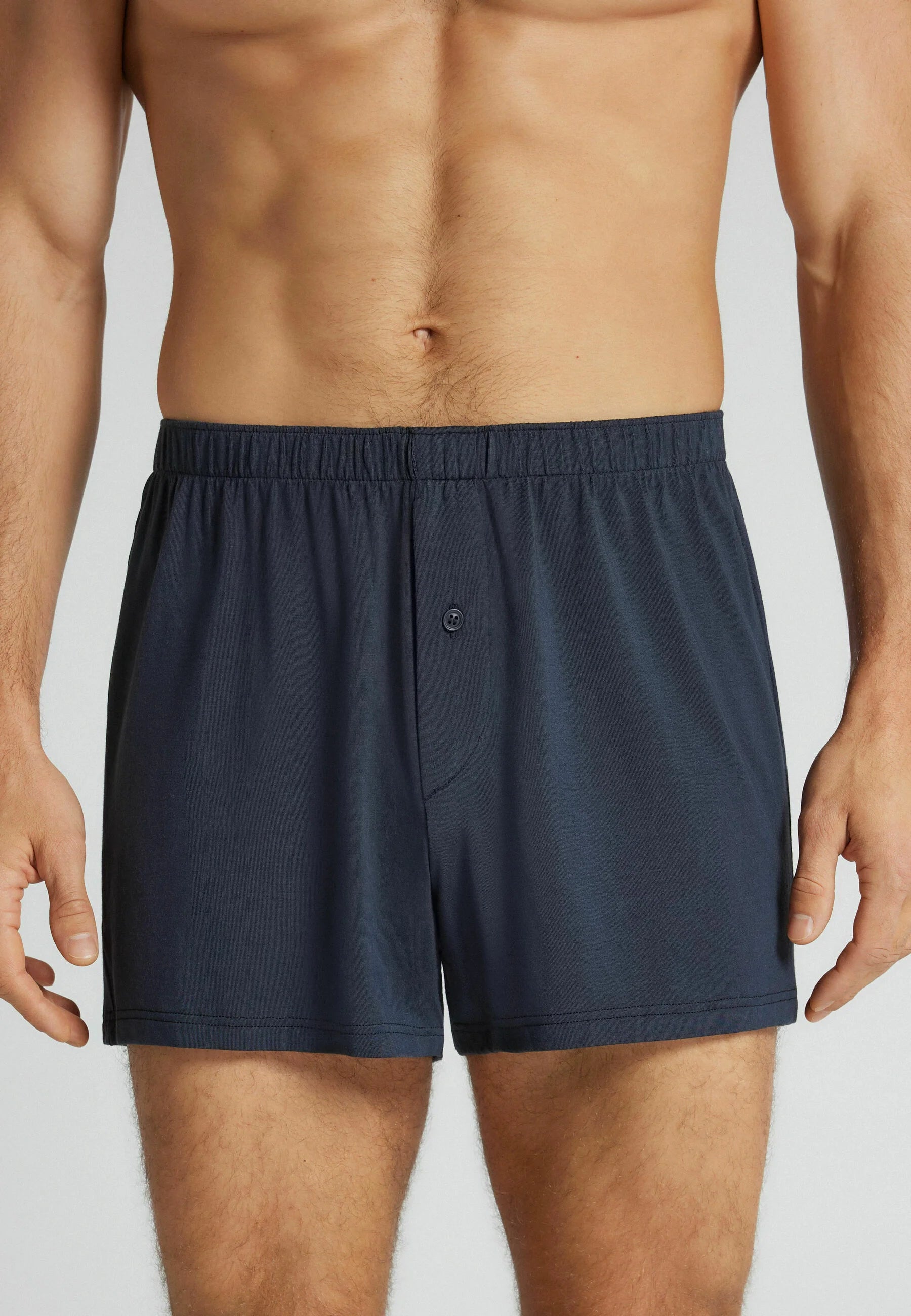 UIMAN Intimissimi Uomo Boxer doux coupe ample – Bleu