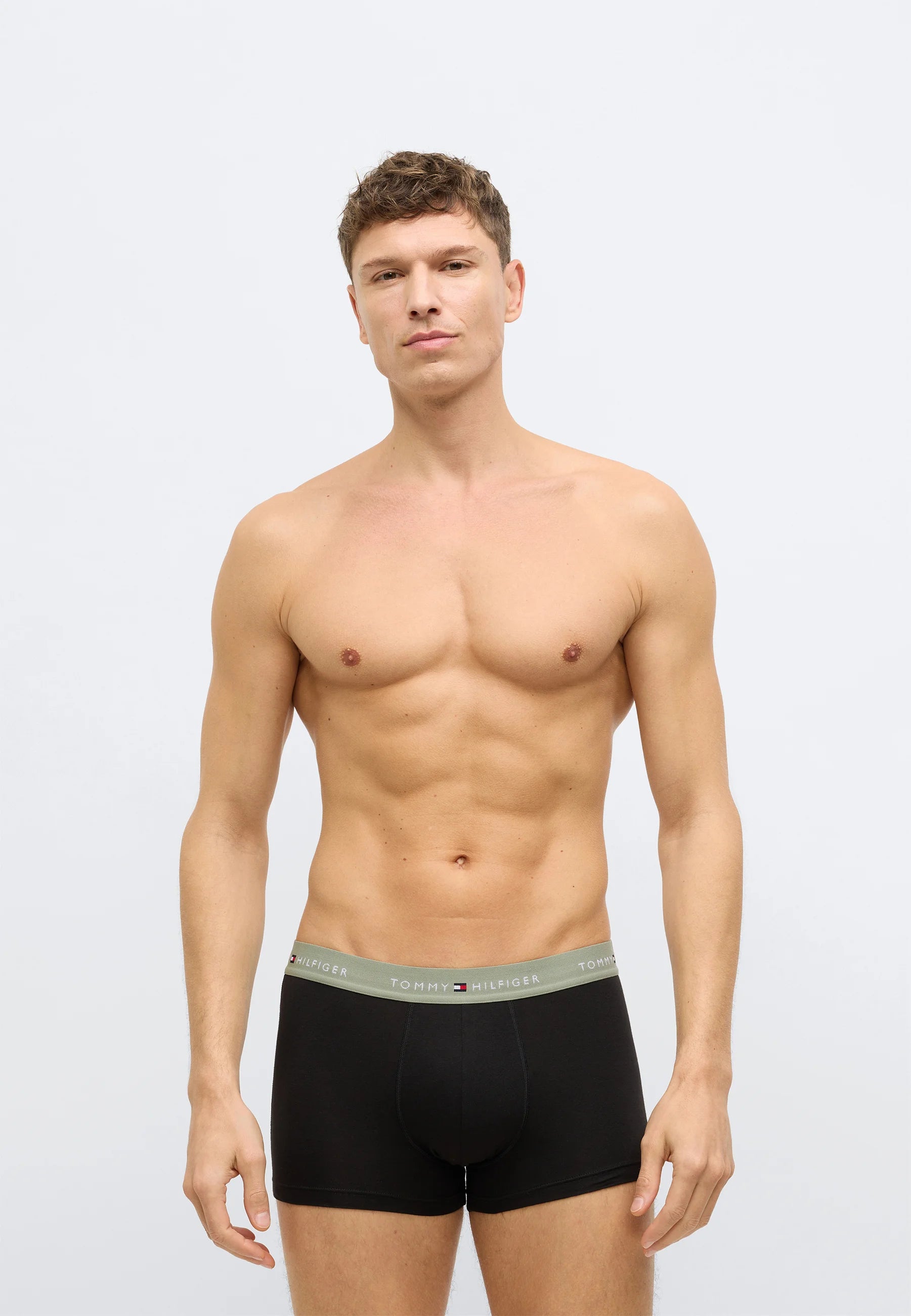 Tommy Hilfiger Trunk 7 Pack – Black, Multi-Coloured, Grey