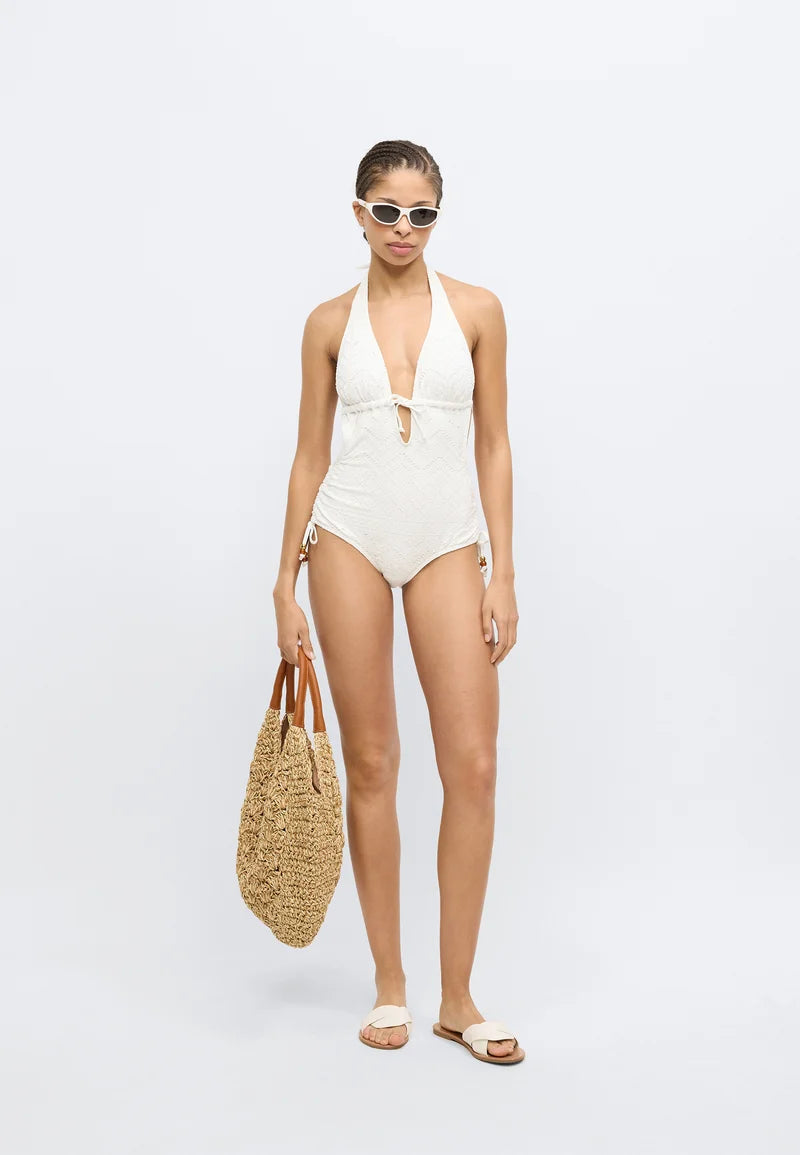 Maillot de bain LASCANA Young Omara – Crème