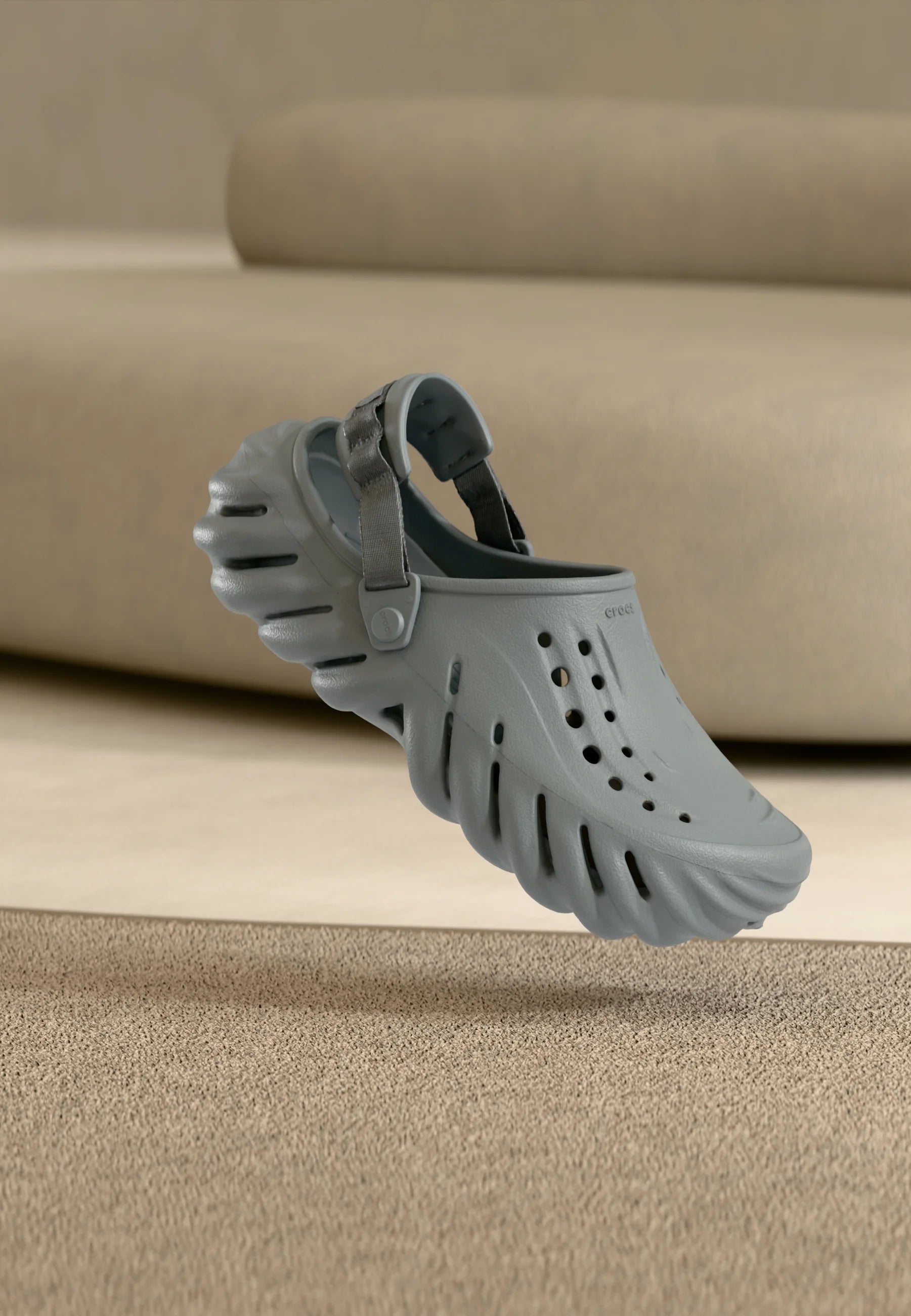 Crocs Echo Mules – Beton
