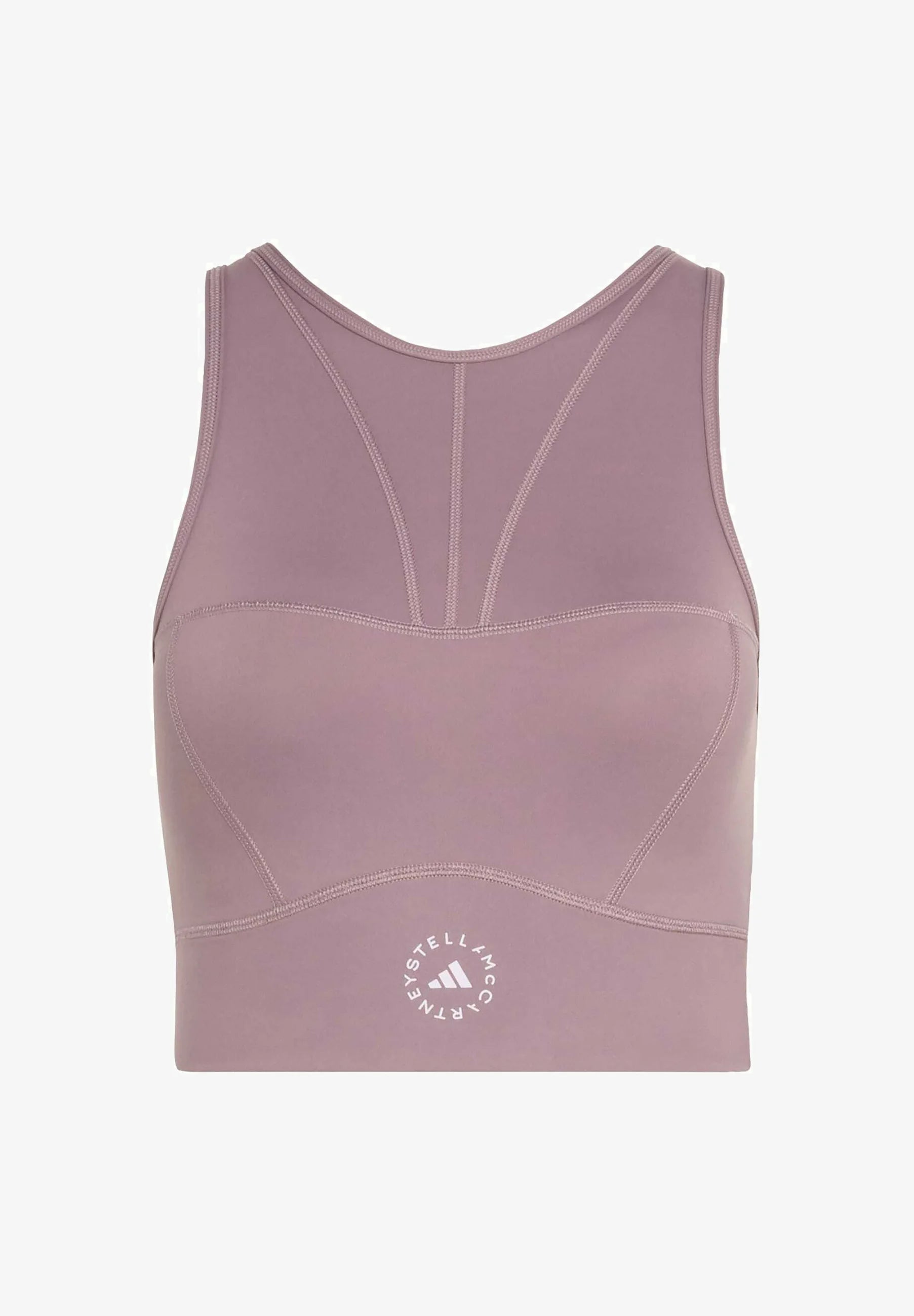Soutien-gorge de sport Adidas by Stella McCartney Training Crop Medium Support - Legacy Purple