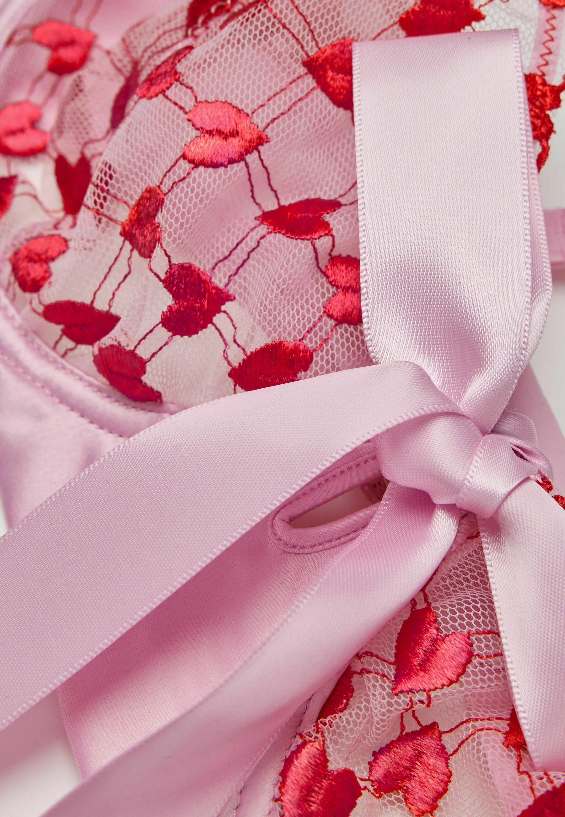 Podprsenka Intimissimi The Love Club s kosticí – růžová
