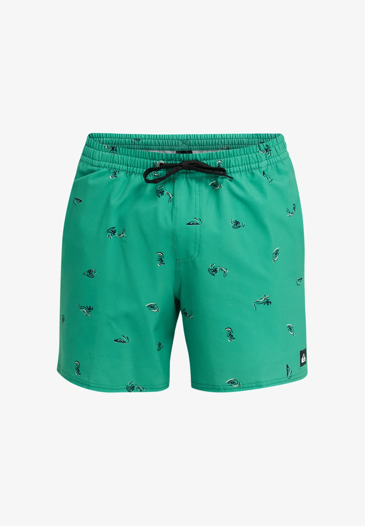 Short de bain imprimé Volley 16 Quiksilver – Verts