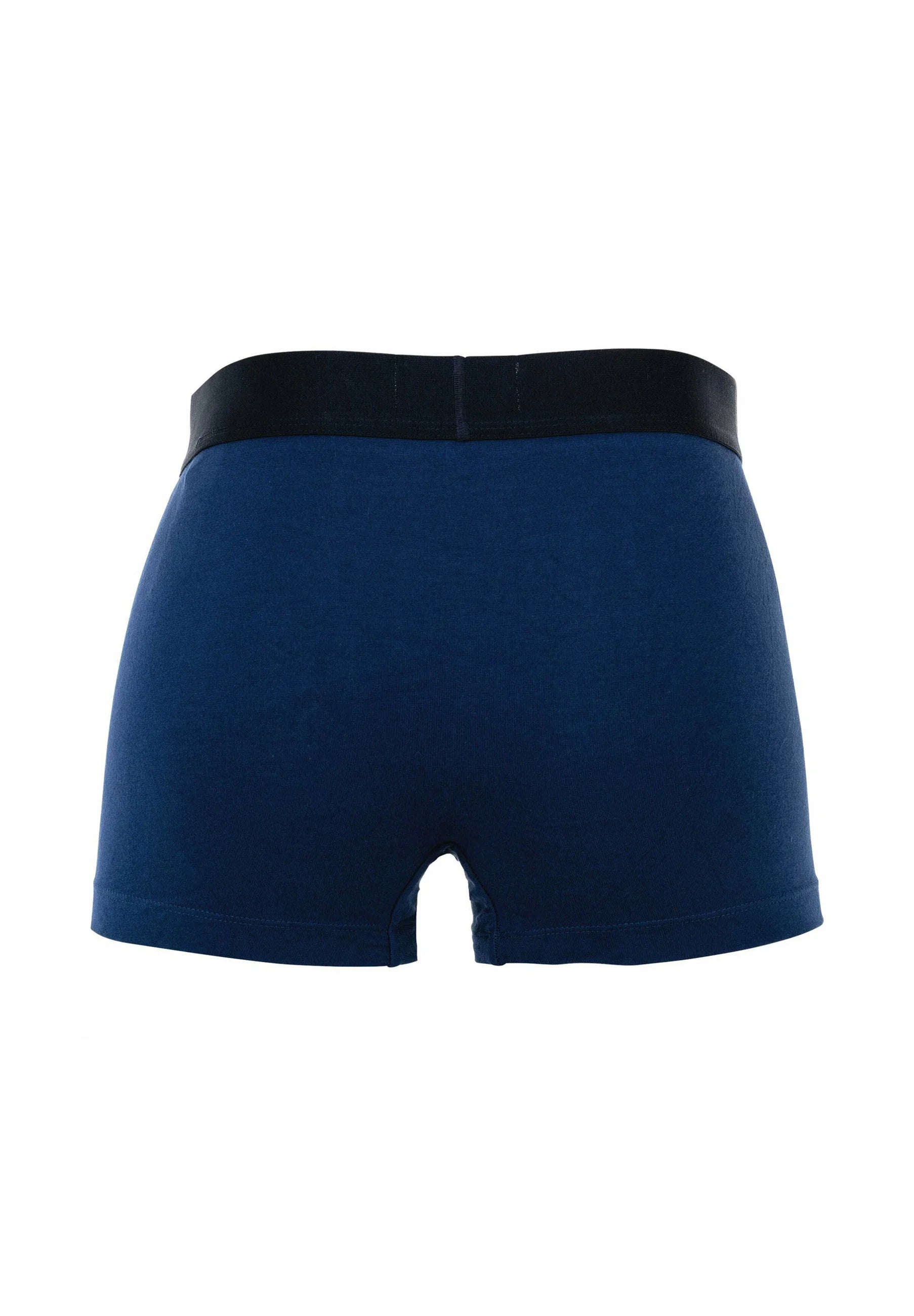 Lacoste 6 Pack Big Croc Print Stretch Trunks – Dark Blue, Grey
