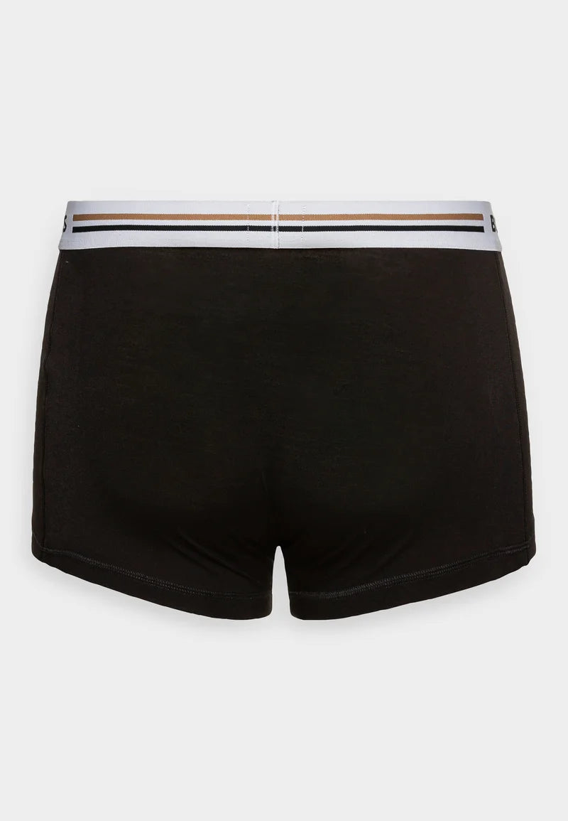 BOSS Trunk Revive ExtraSoft Viscose Fabric 3 Pack – Trunks – Black