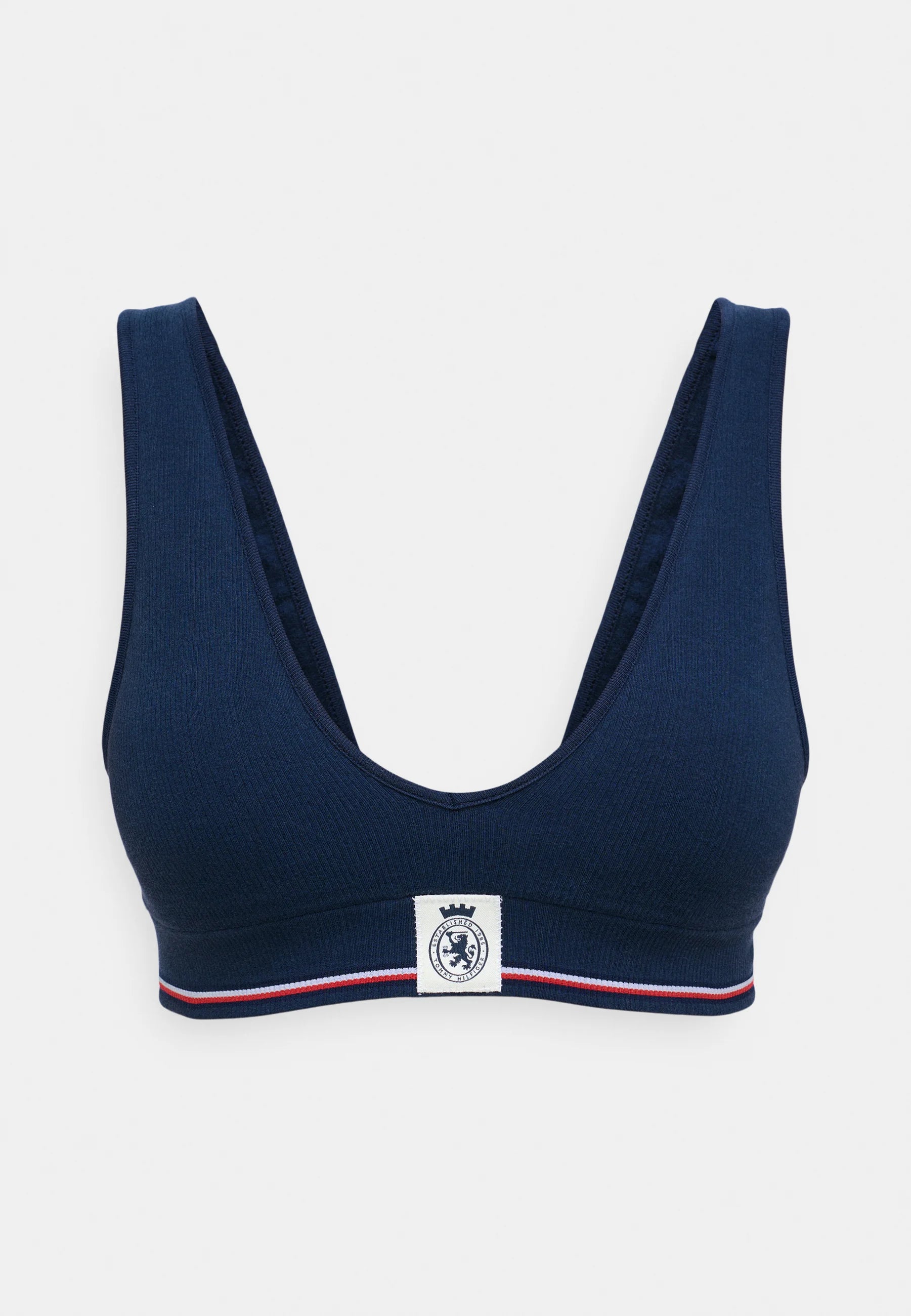 Tommy Hilfiger Crest Triangle Soft Bra – Dark Night Navy