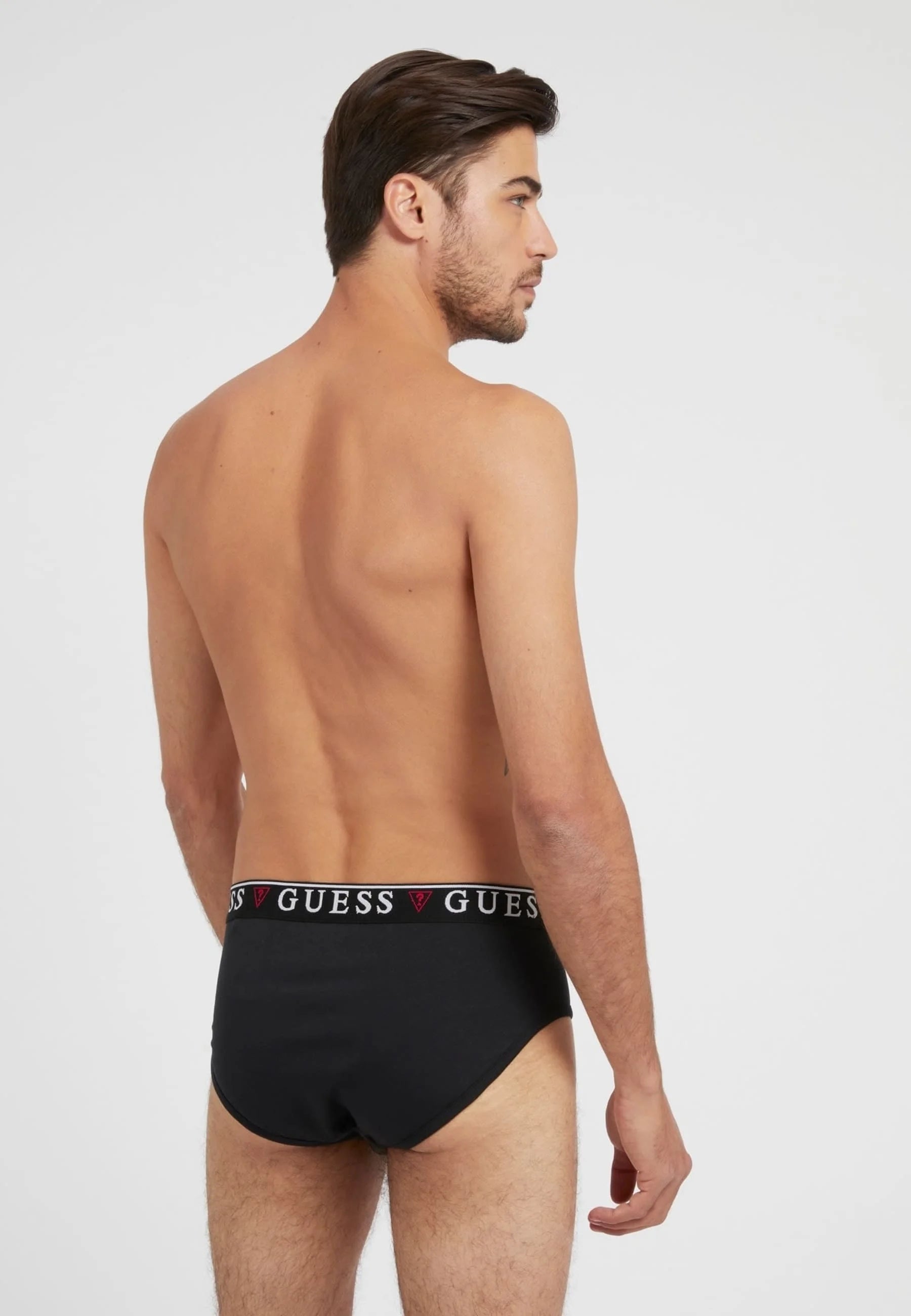 Guess Brian Hero Confezione da 3 slip - Nero