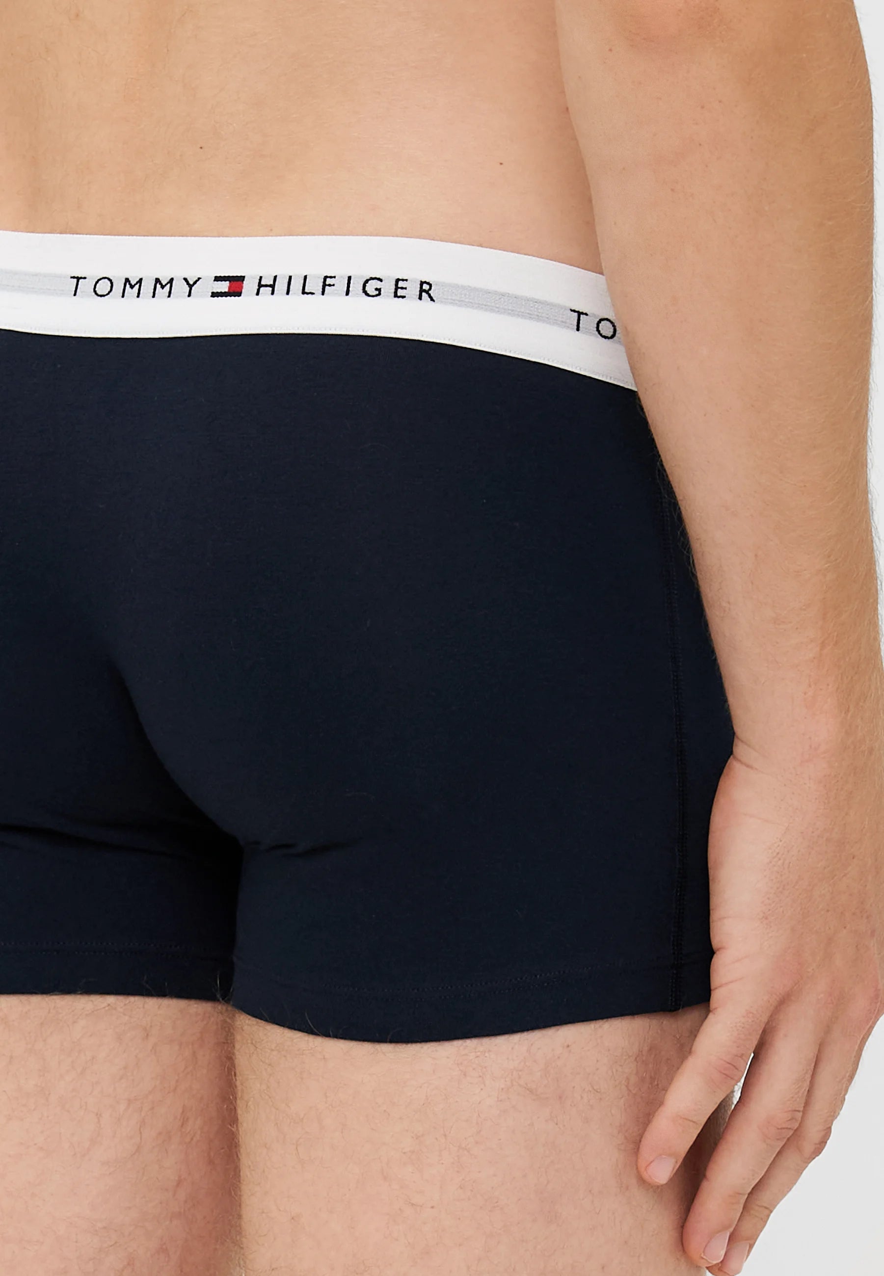 Tommy Hilfiger Signature Trunk 5er-Pack – Desert Sky, Antiksilber, Weiß