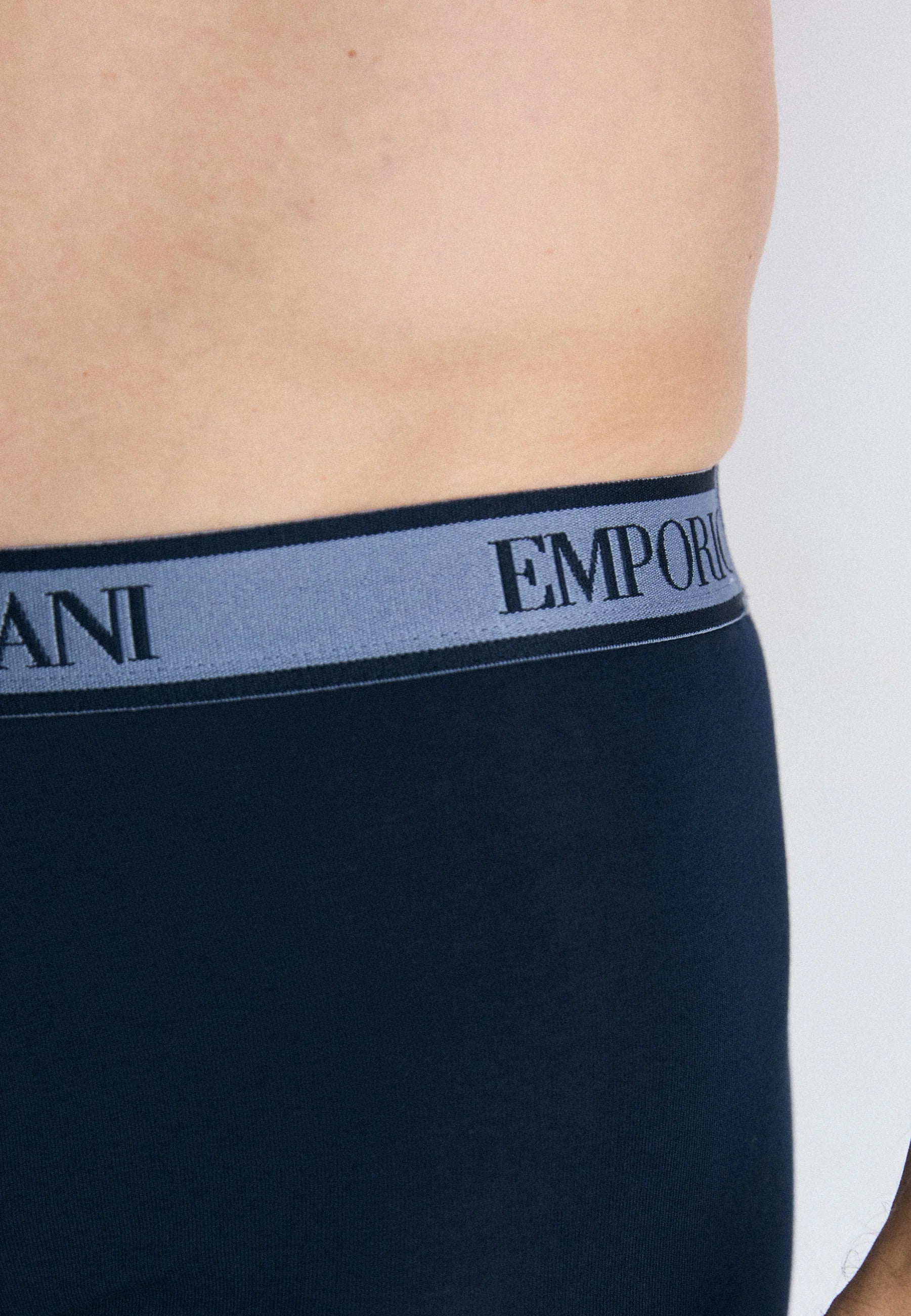Emporio Armani Trunks 3 Pack – modrá