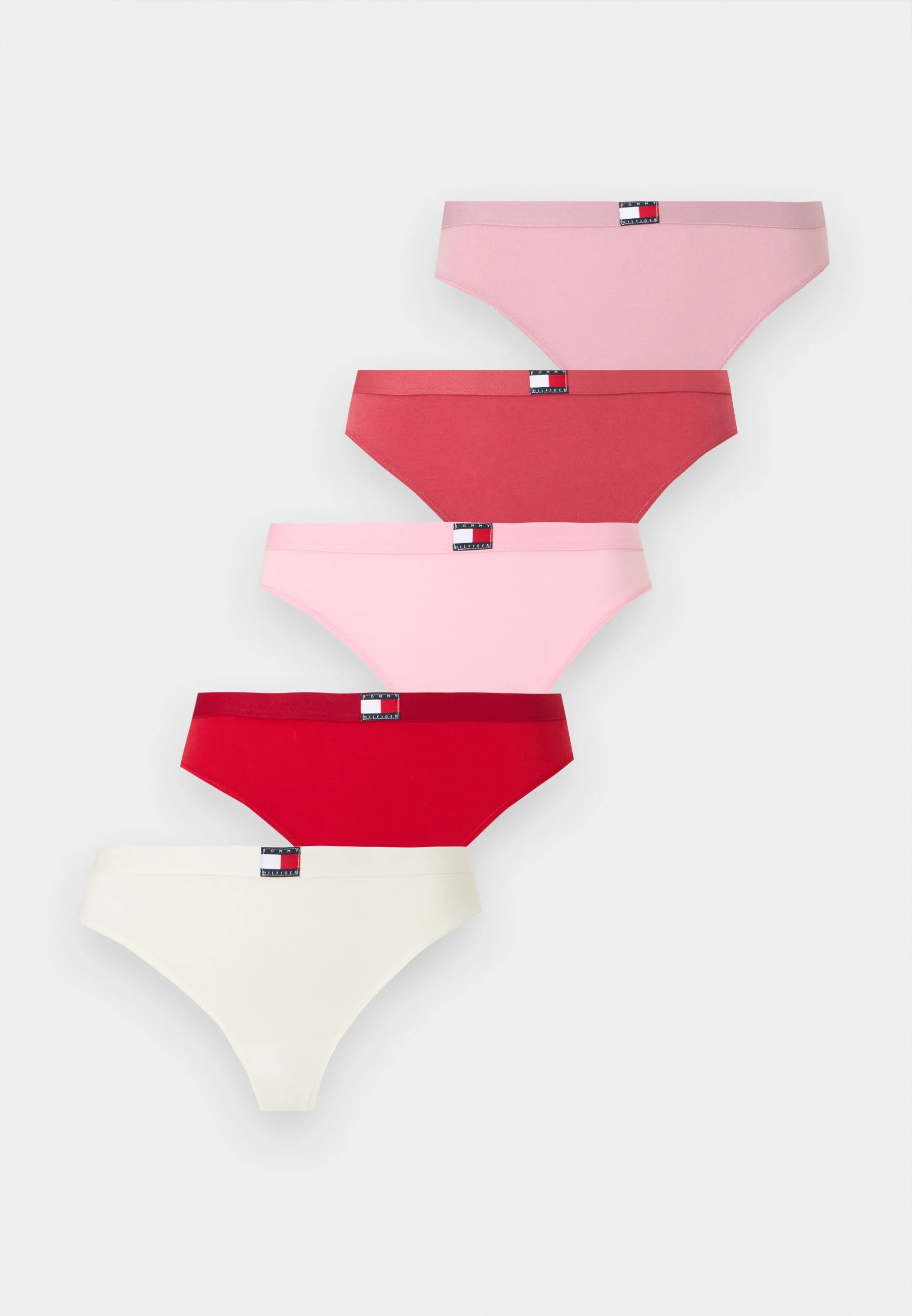 Tommy Hilfiger Heritage 5-Pack Thongs – Multi-Coloured