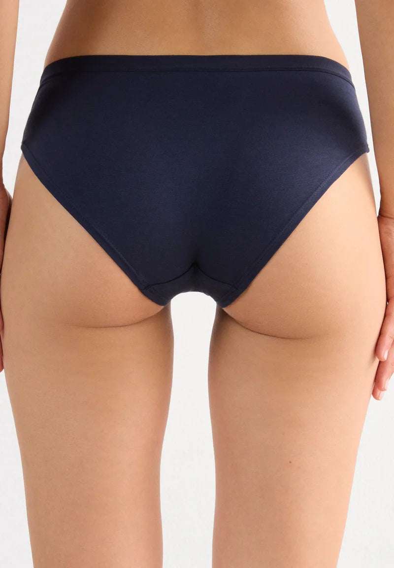 Kalhotky Intimissimi Full Coverage Briefs – Intense Blue