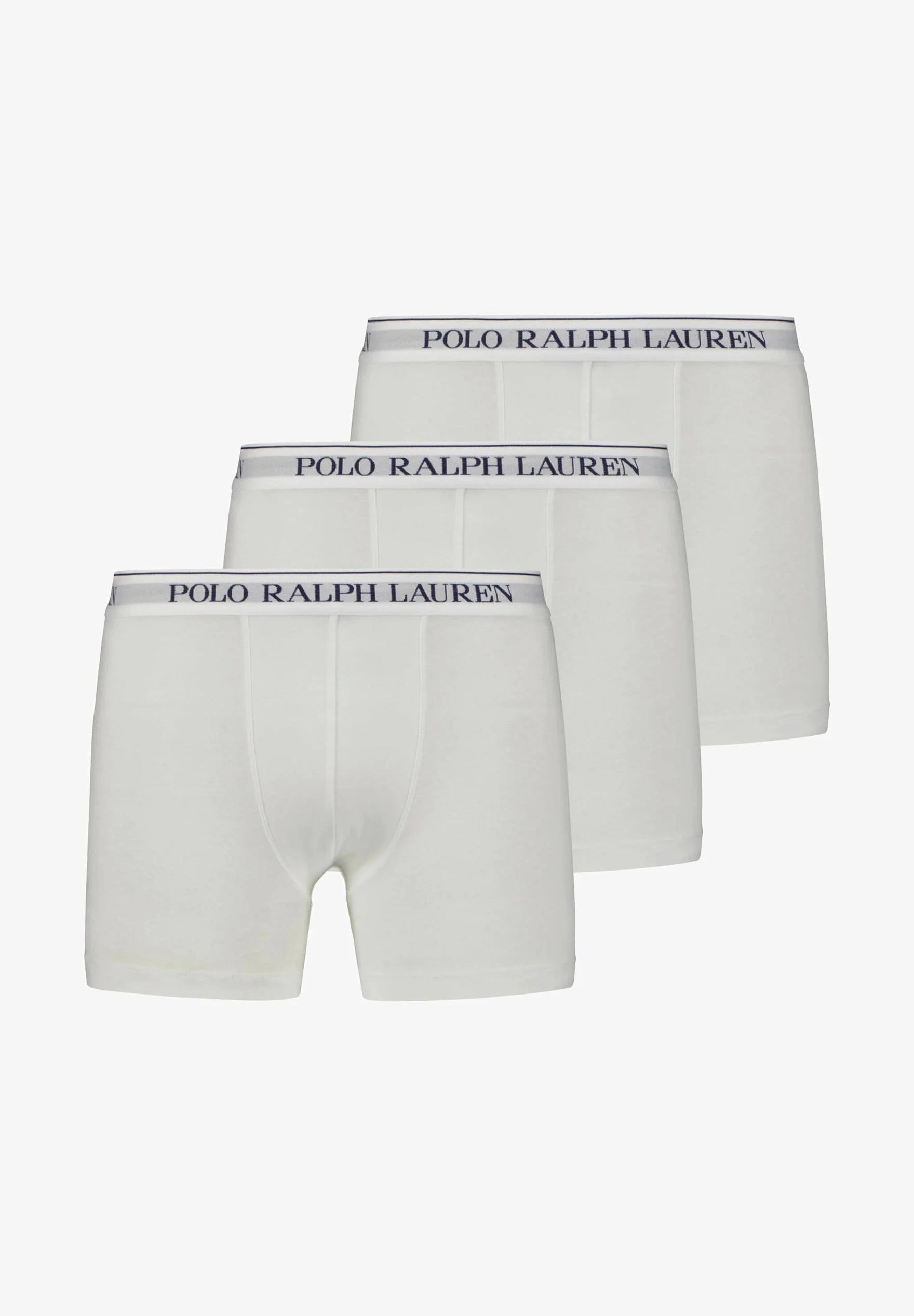 Polo Ralph Lauren Boxer classique en coton – Lot de 3 – Blanc