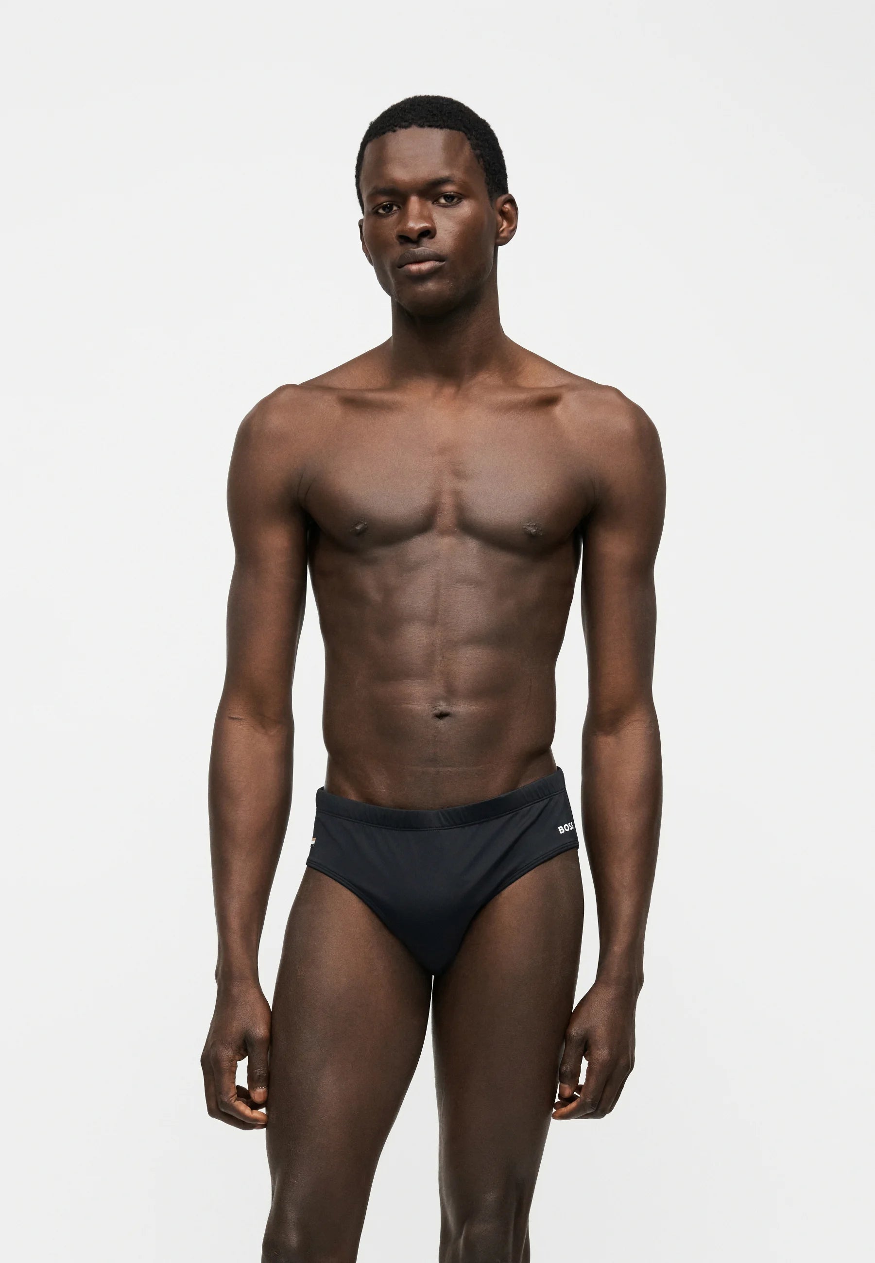Slip da bagno BOSS John – Nero