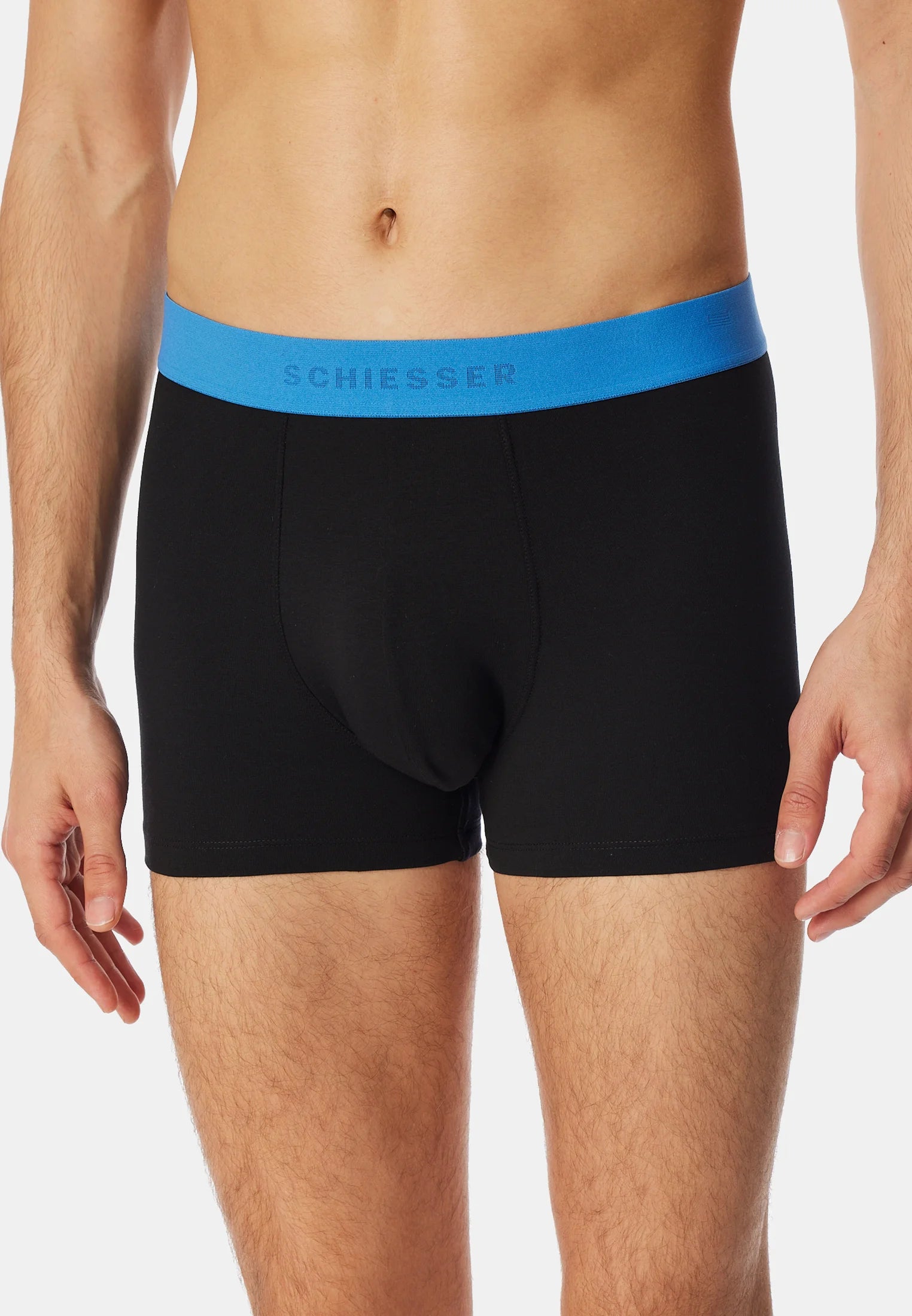 Schiesser Essential Cotton Trunks 5 Pack – Navy