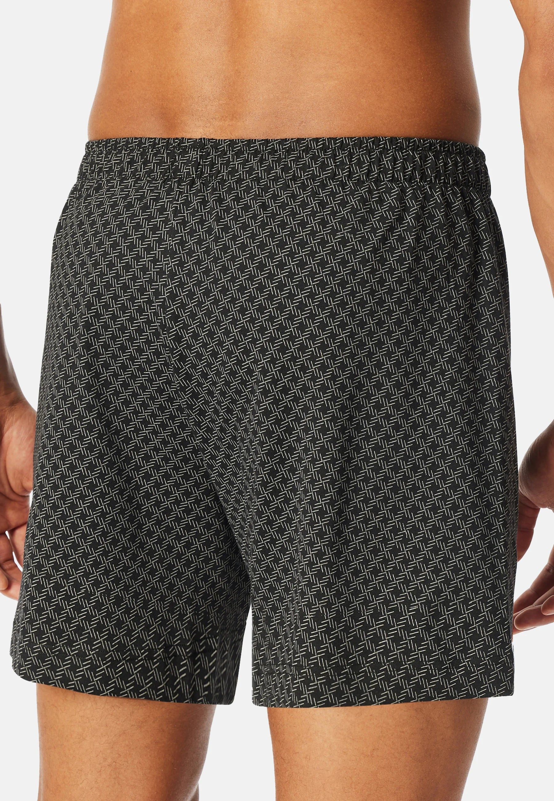 Schiesser Cotton Boxer Shorts 2 Pack – Multicolour