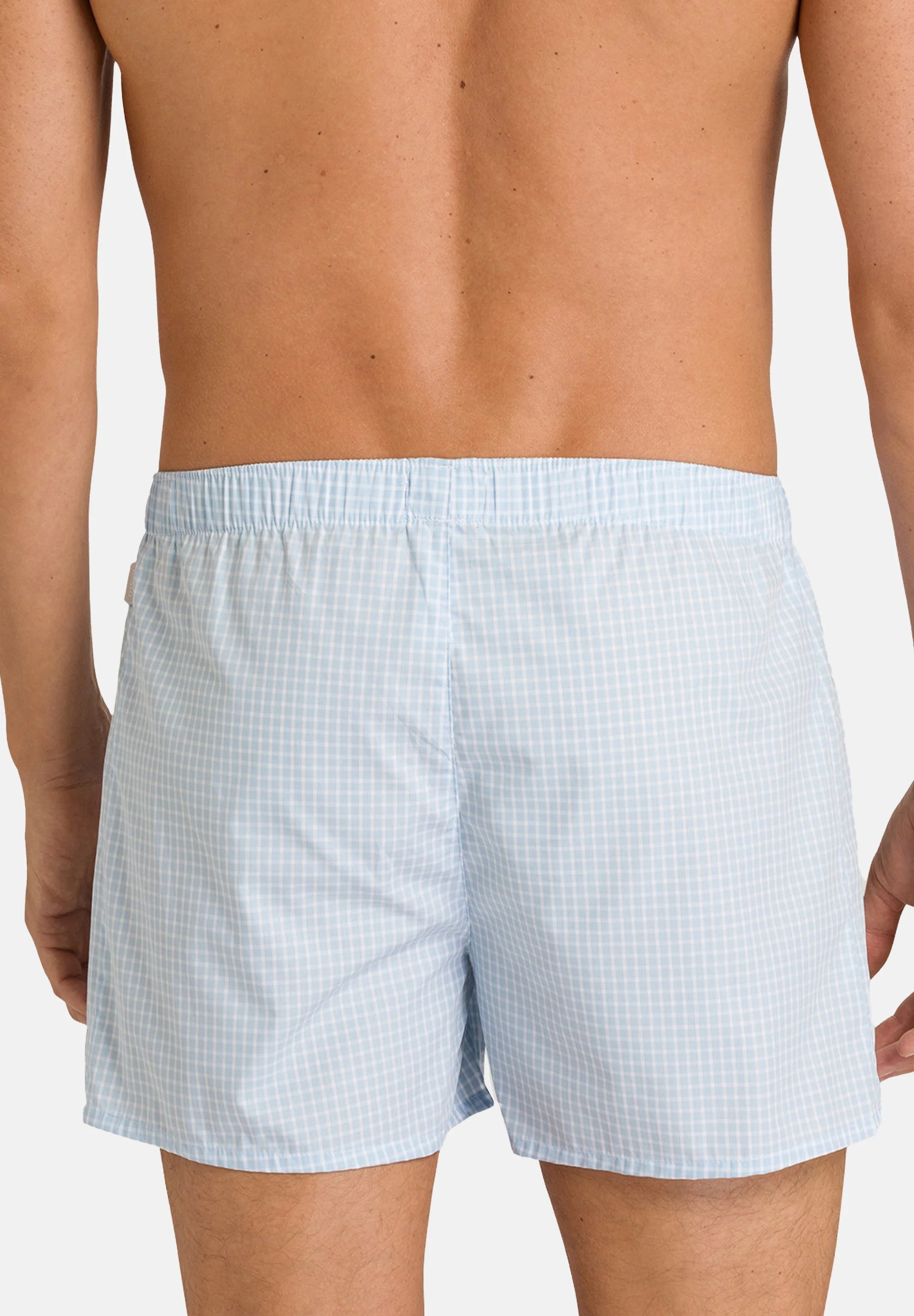 HANRO 2 Pack Boxer Shorts – Small Vichy Check