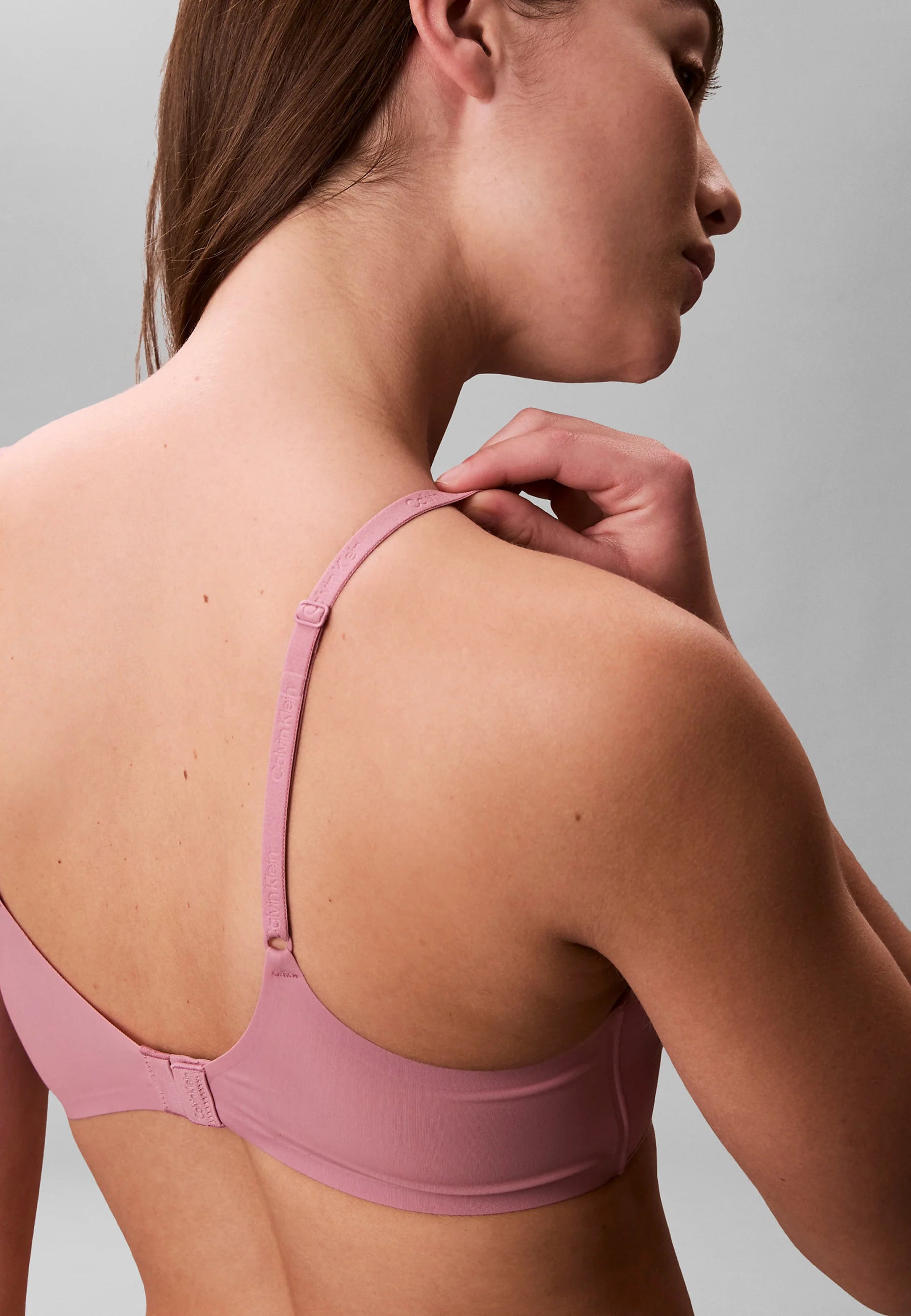Calvin Klein Perfectly Fit T-Shirt Bra – Soft Mauve
