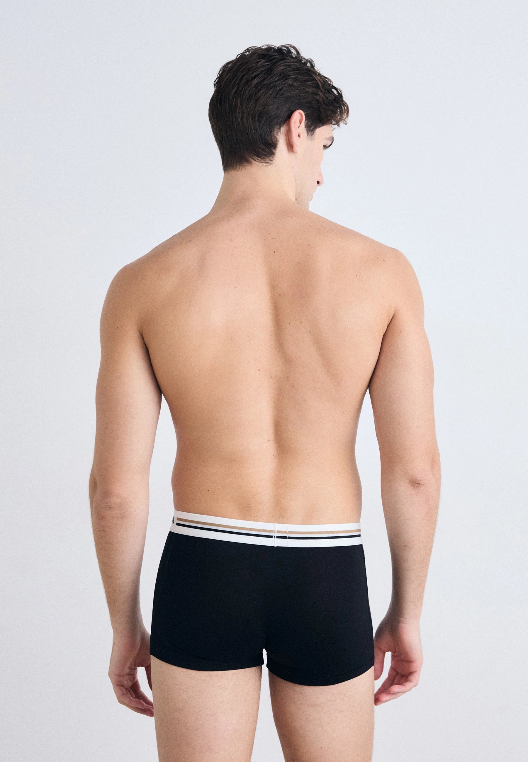 BOSS Trunk Revive ExtraSoft Viscose Fabric 3 Pack – Trunks – Black