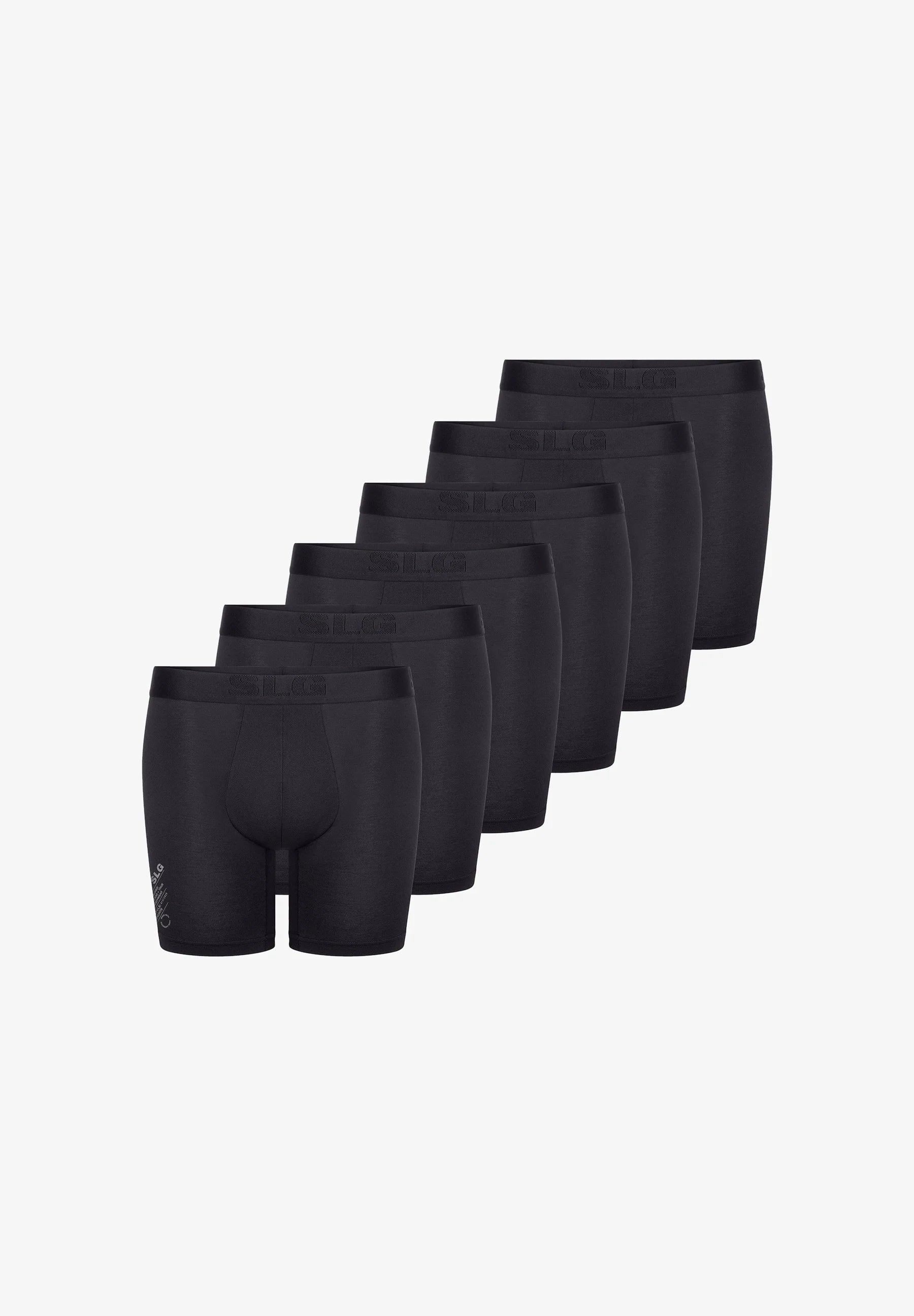 Sloggi Base Soft Boxer Briefs 6 Pack – Black