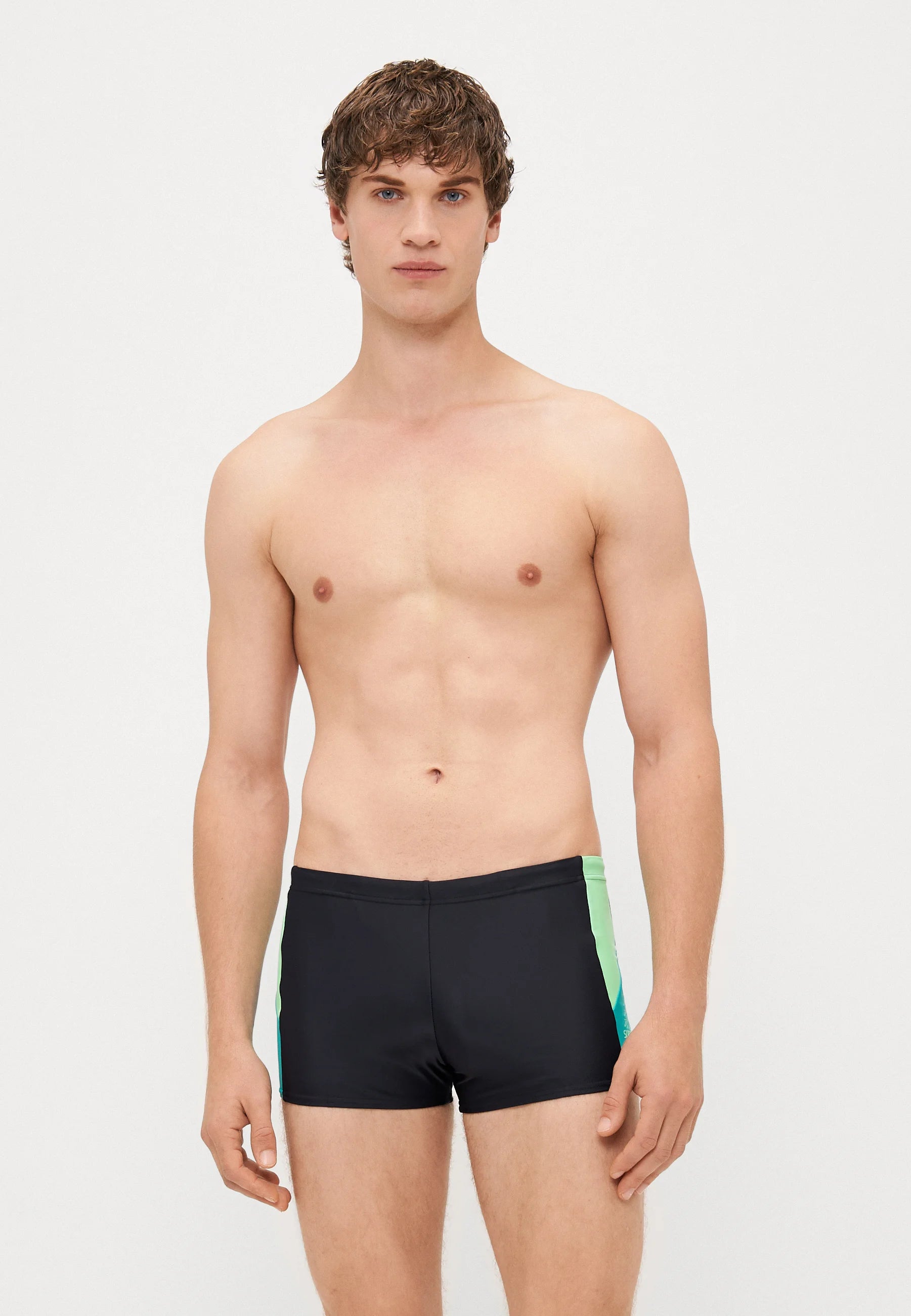Speedo Dive Aquashort – Black, Turquoise Gem