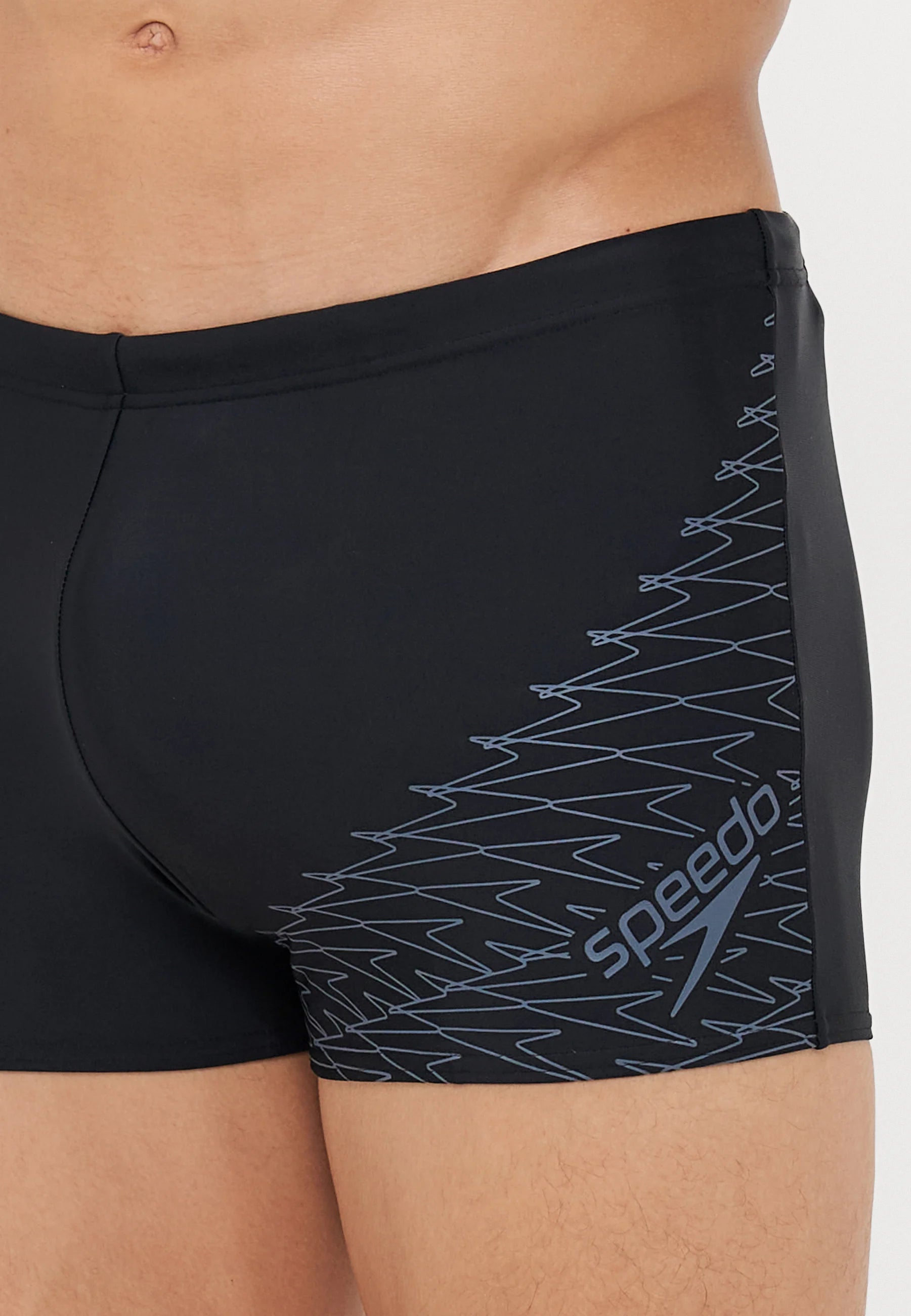 Speedo Medley Aquashort – Black, Lead Grey