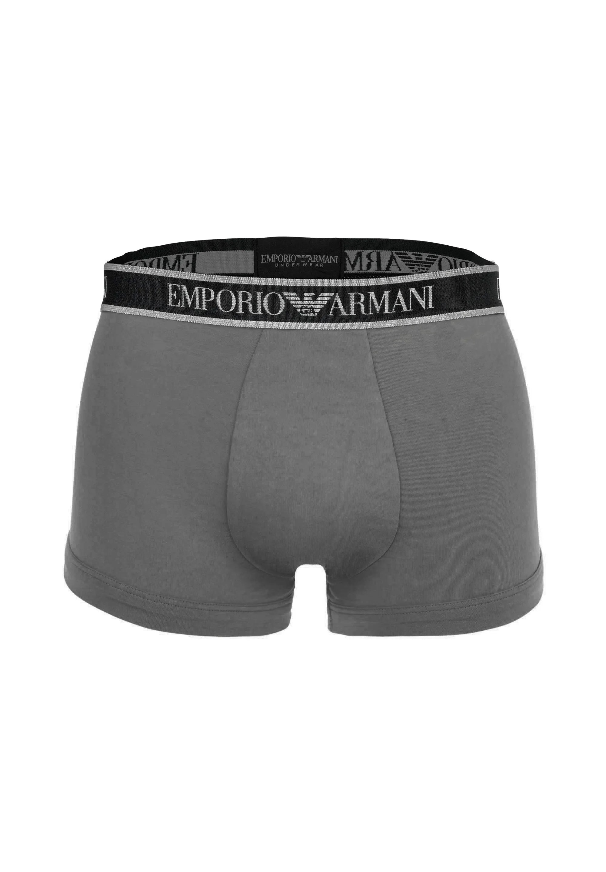 Kufry Emporio Armani CORE Logoband 3 Pack – černá, ocel, šedá