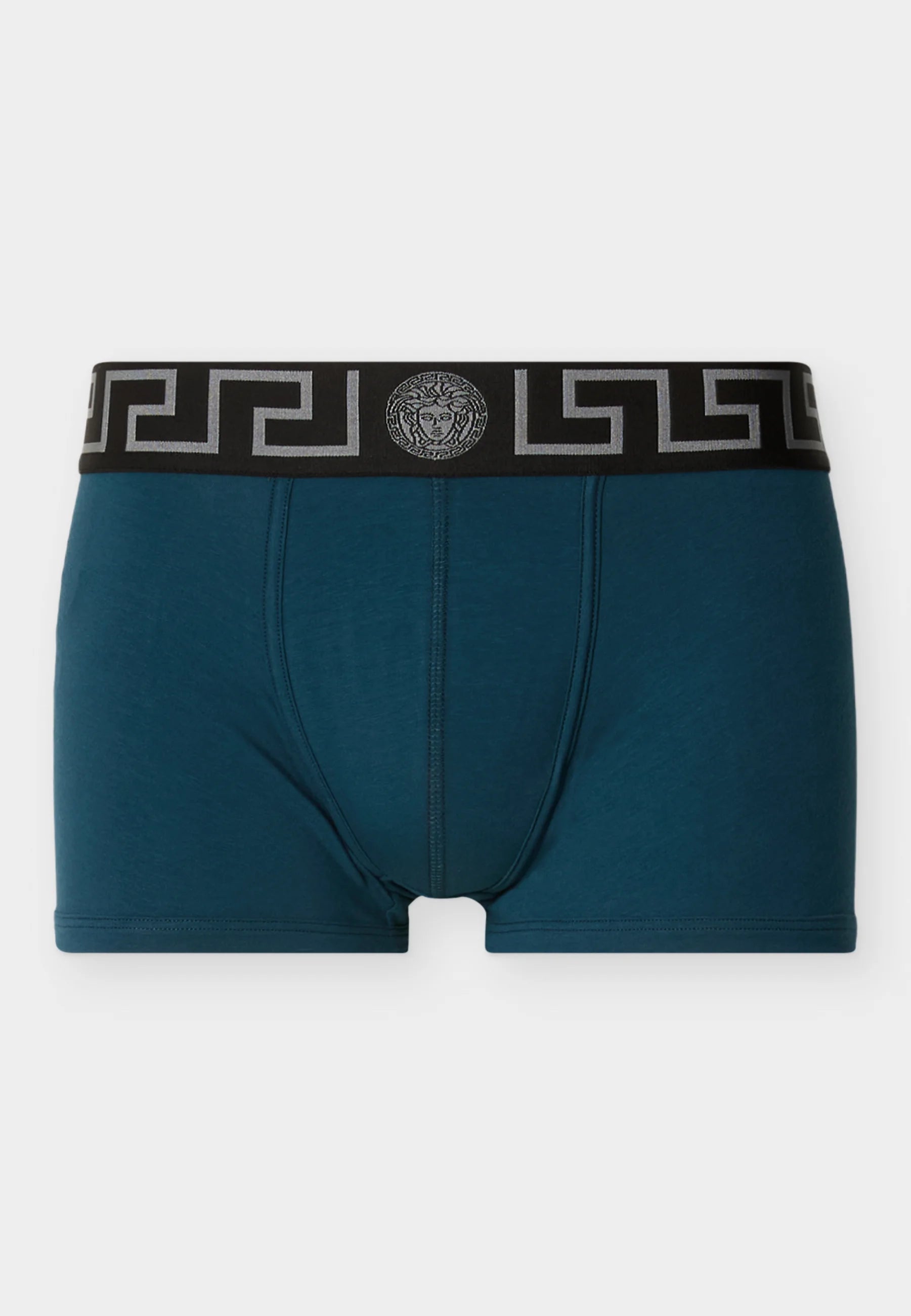 Nízkoroztažené kufry Versace Cotton Stretch – Petrol Blue, Nero, Stříbrné
