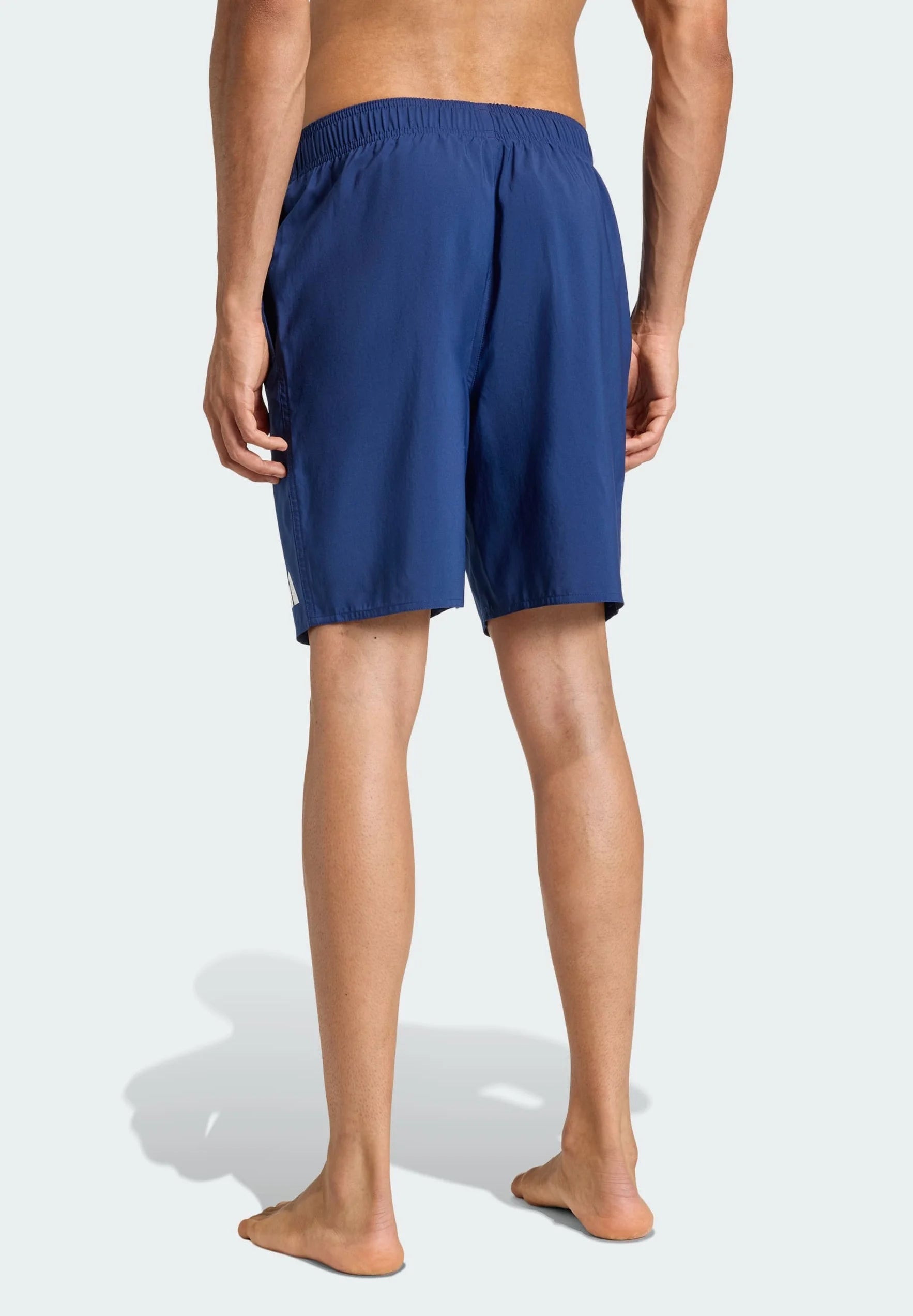 Short de bain Adidas Sportswear 8 pouces – Bleu foncé, Blanc