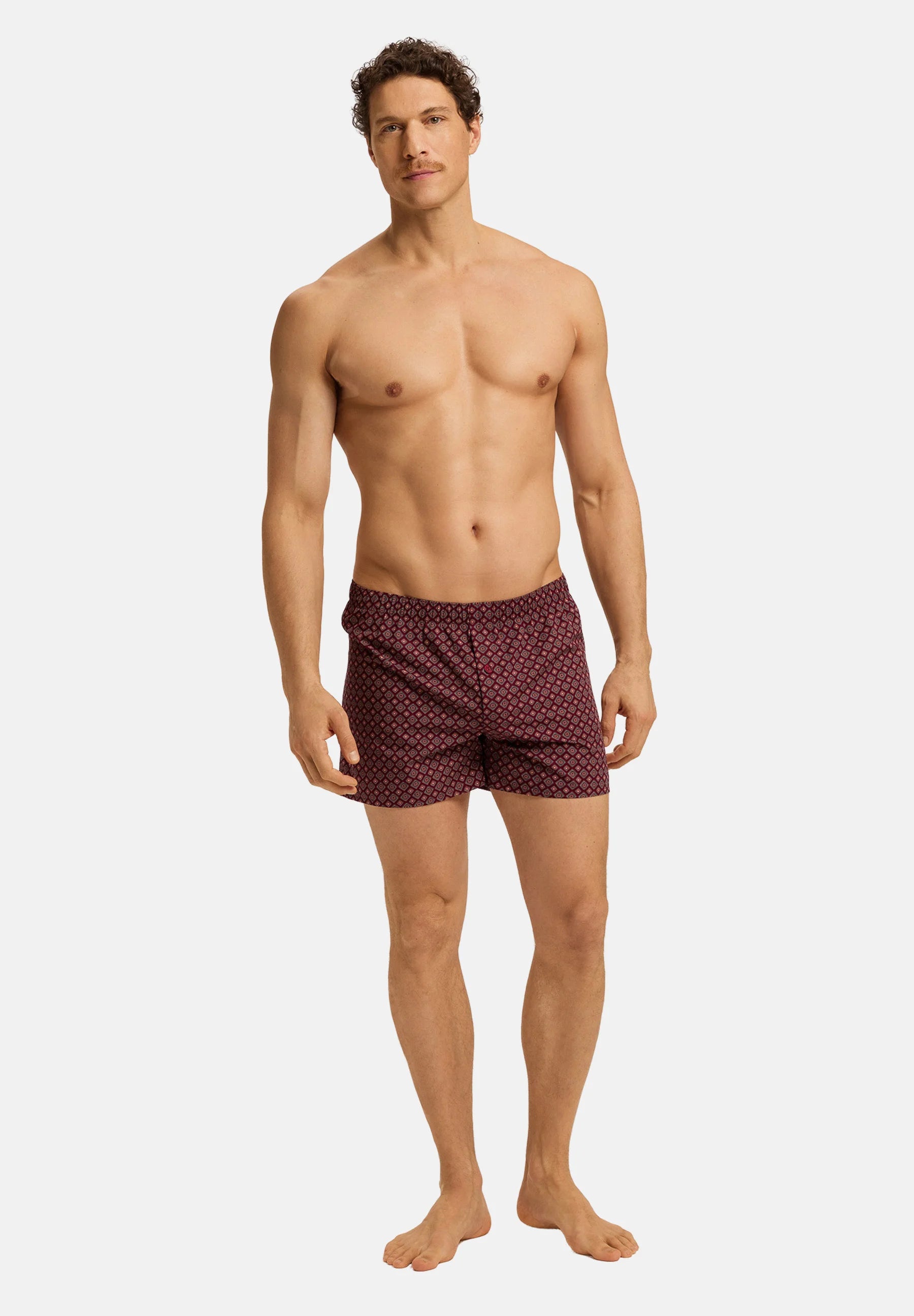 HANRO FANCY Boxer Shorts – Red Gems Print