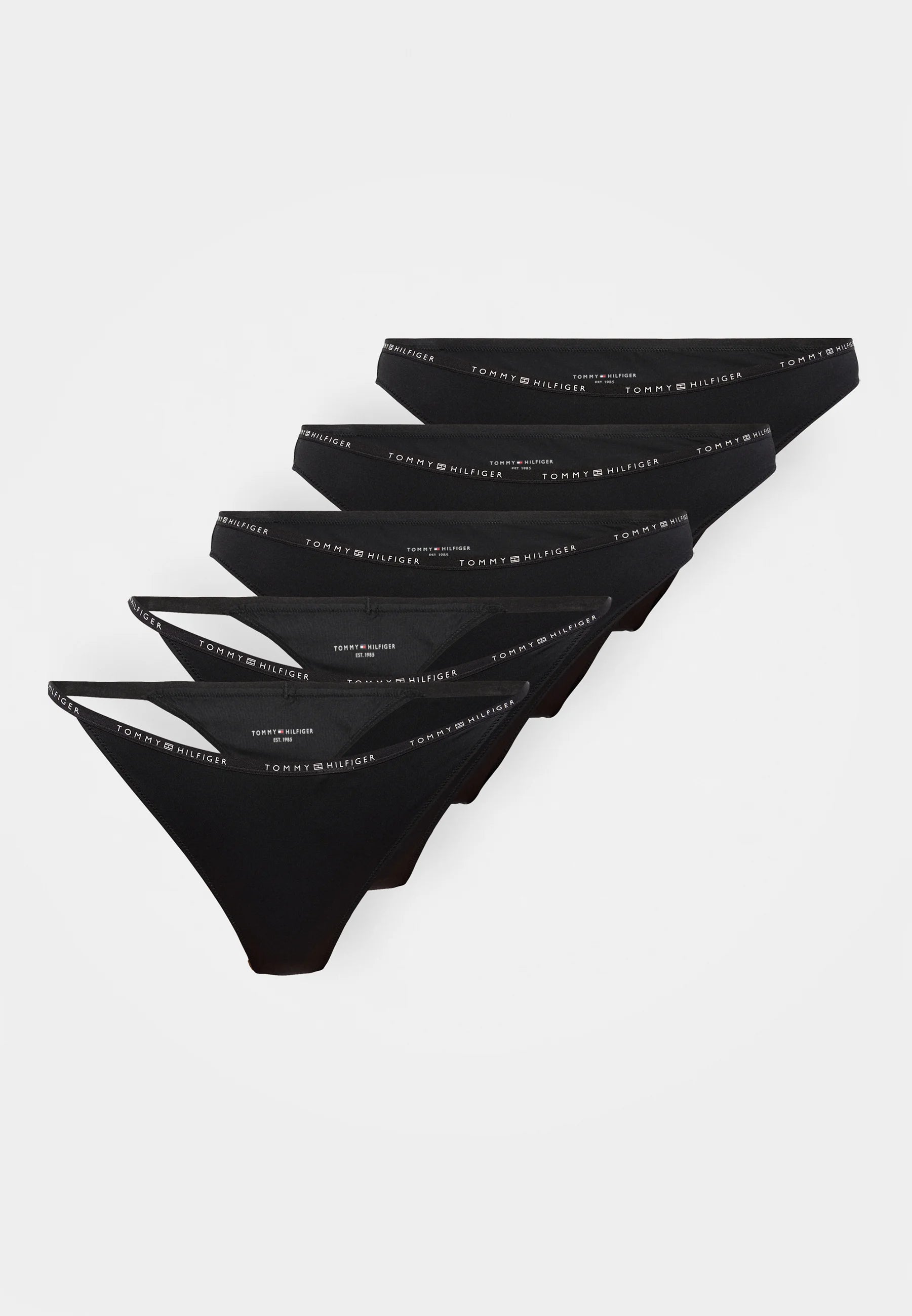 Tommy Hilfiger Microfibre 5-Pack – Black
