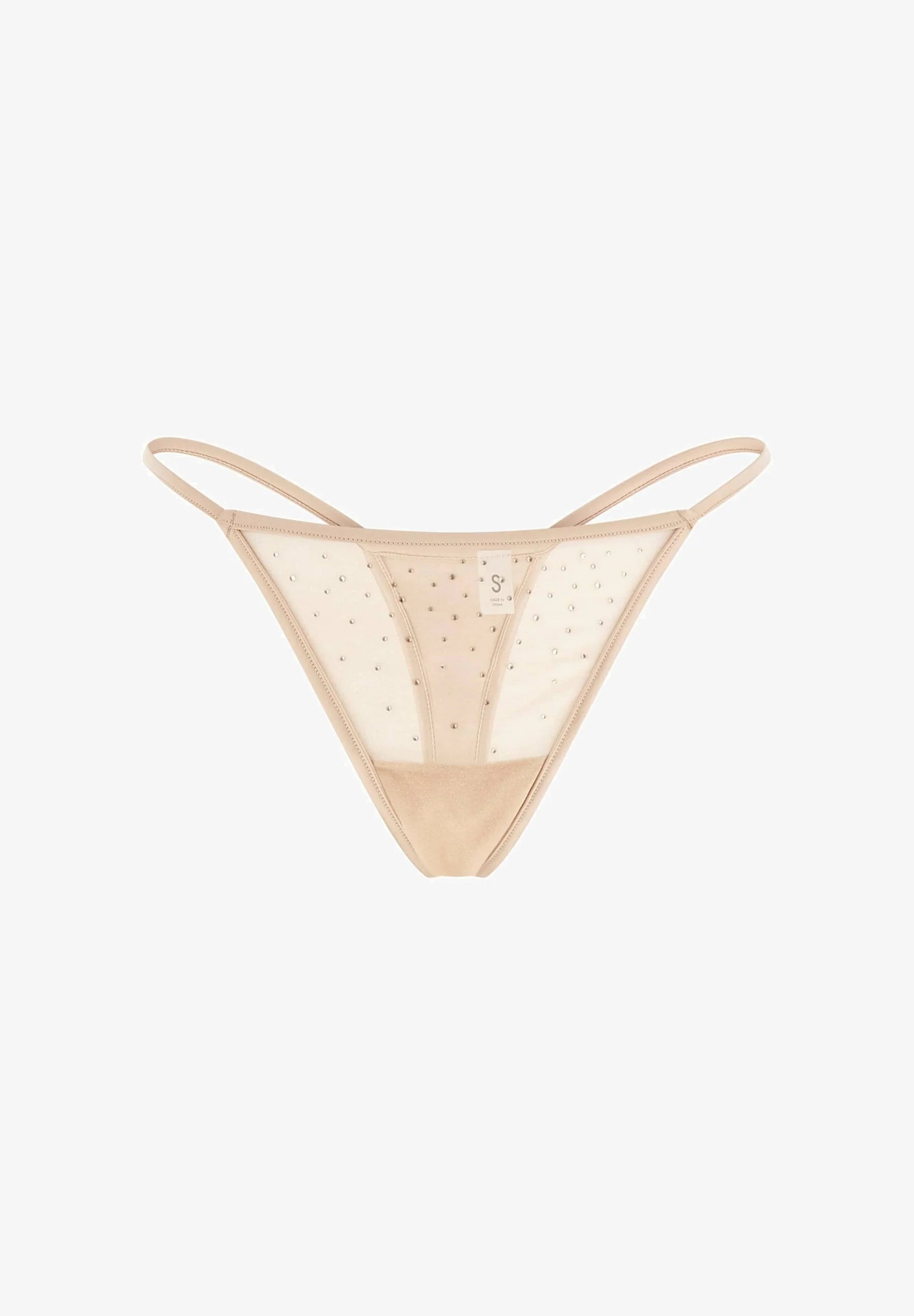 Guess Isa Mesh Tanga – Beige