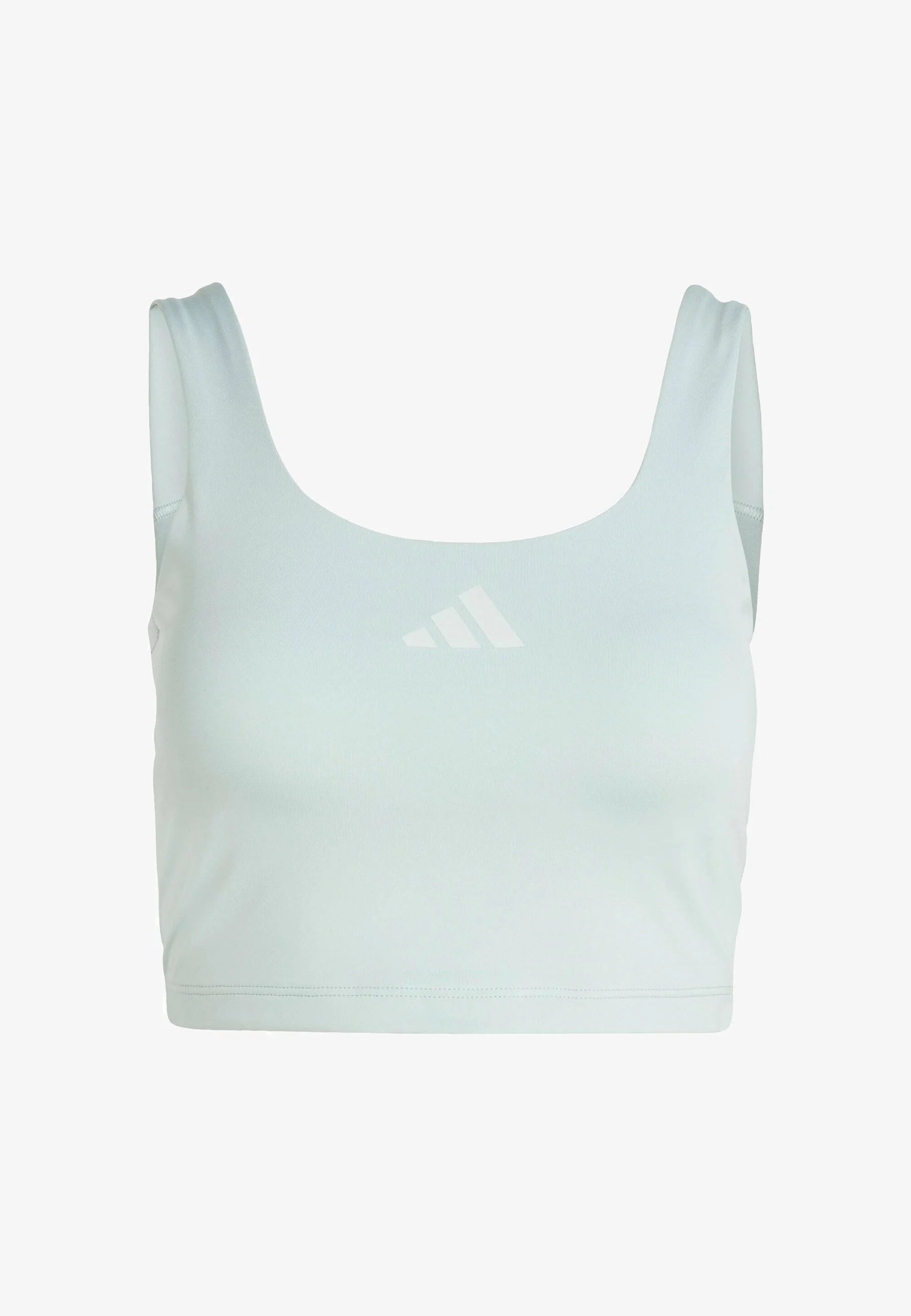 Sportovní podprsenka Adidas Performance PWR Tank Light Support – Sage