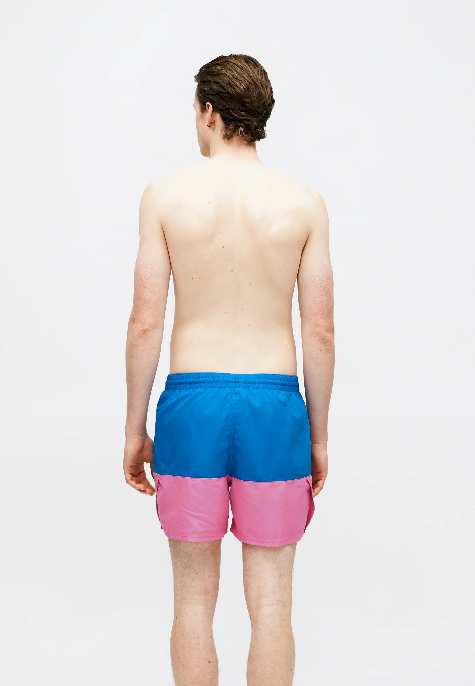Short de bain Nike Swim Contend Split Volley - Cristal bleu