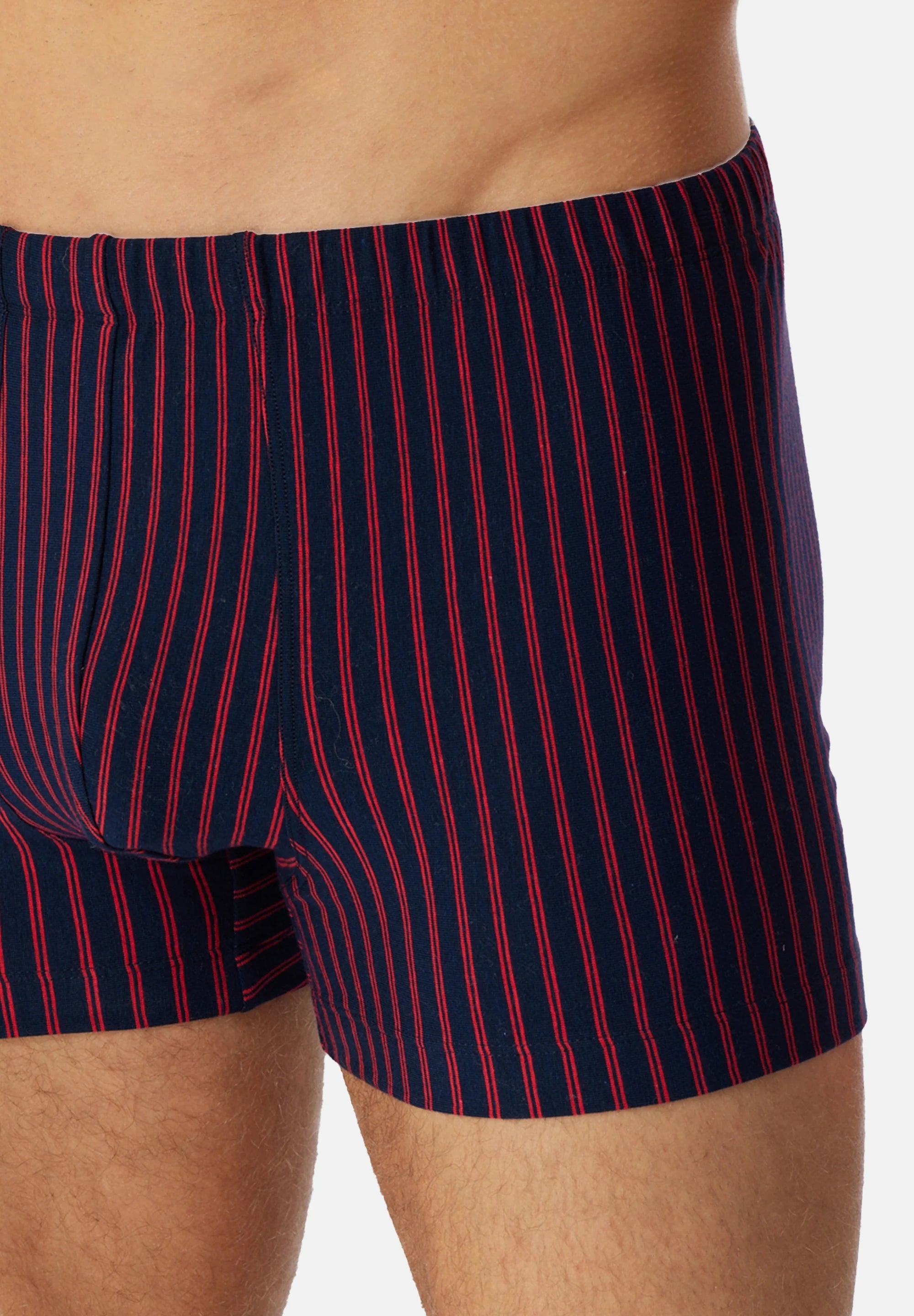 Schiesser, lot de 6 caleçons – rouge, bleu