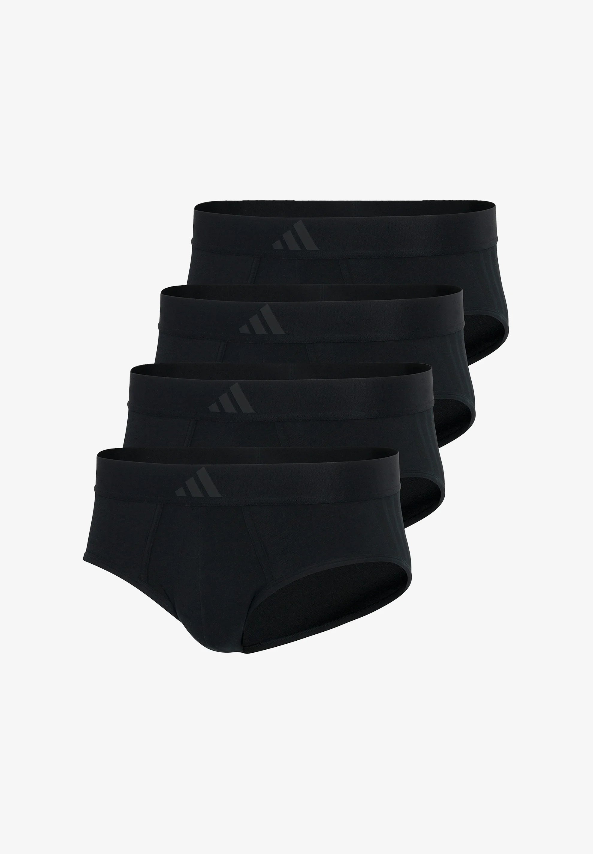 Adidas Sportswear Active Flex 3 Stripes 4 Pack Briefs – Black