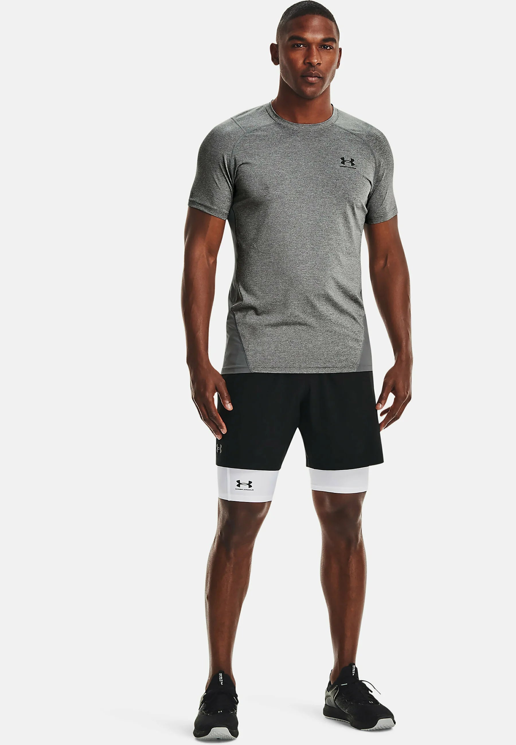 Spodnie Under Armour HeatGear Pocket Performance – białe