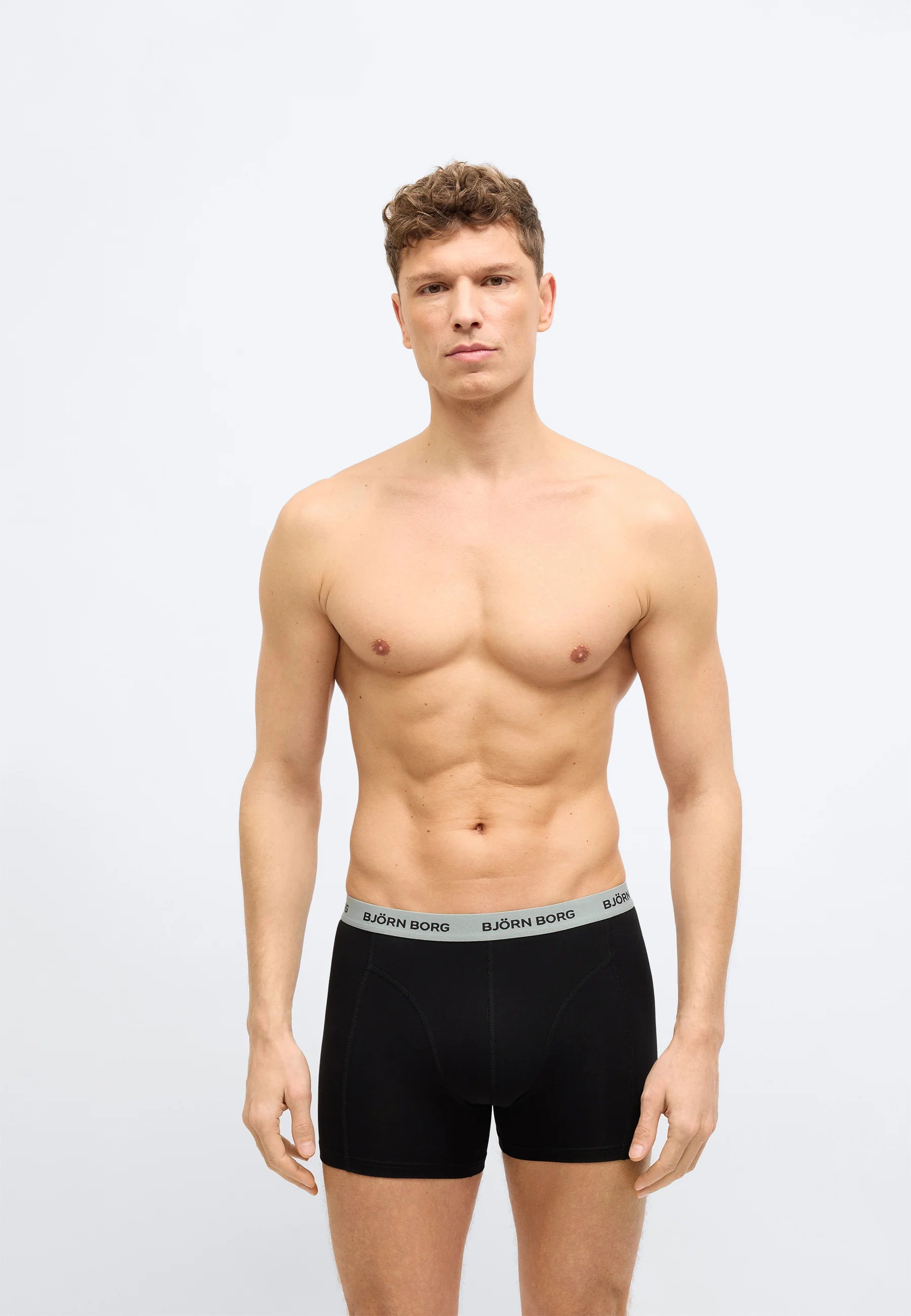 Björn Borg Stretch 5 Pack Trunks – Black