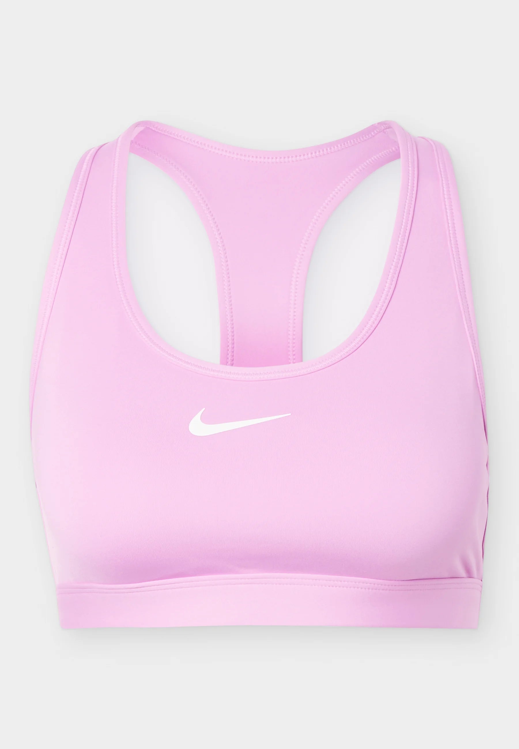 Soutien-gorge de sport Nike Medium Support – Magenta clair, Blanc