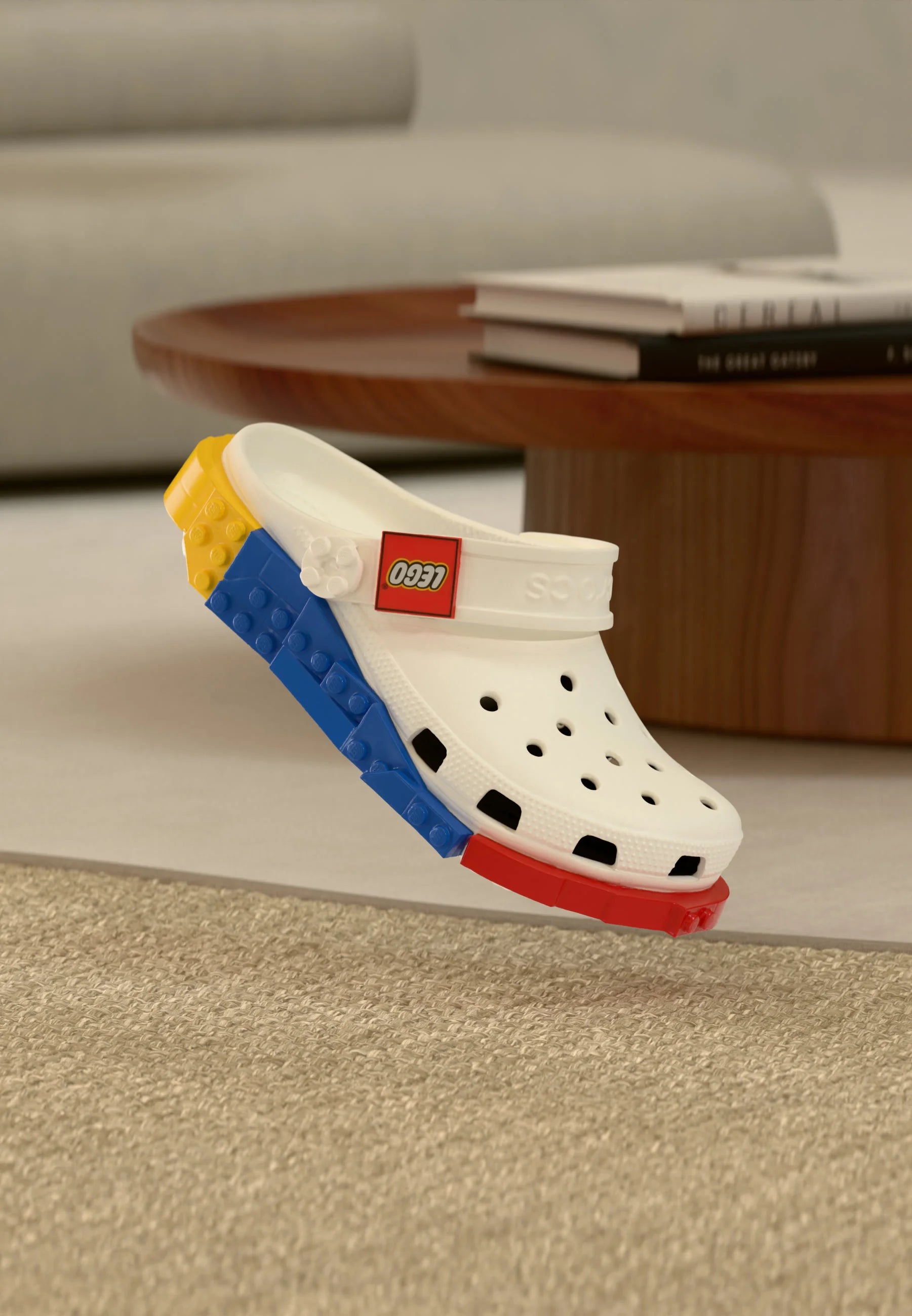 Crocs 4LW System Unisex Mules – White